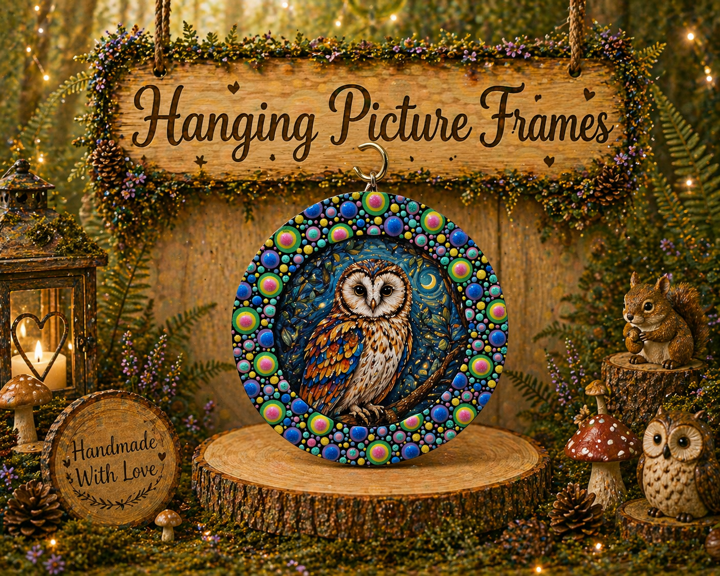 Hand painted Picture Frames