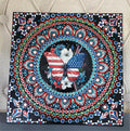 Americana Butterfly Mandala