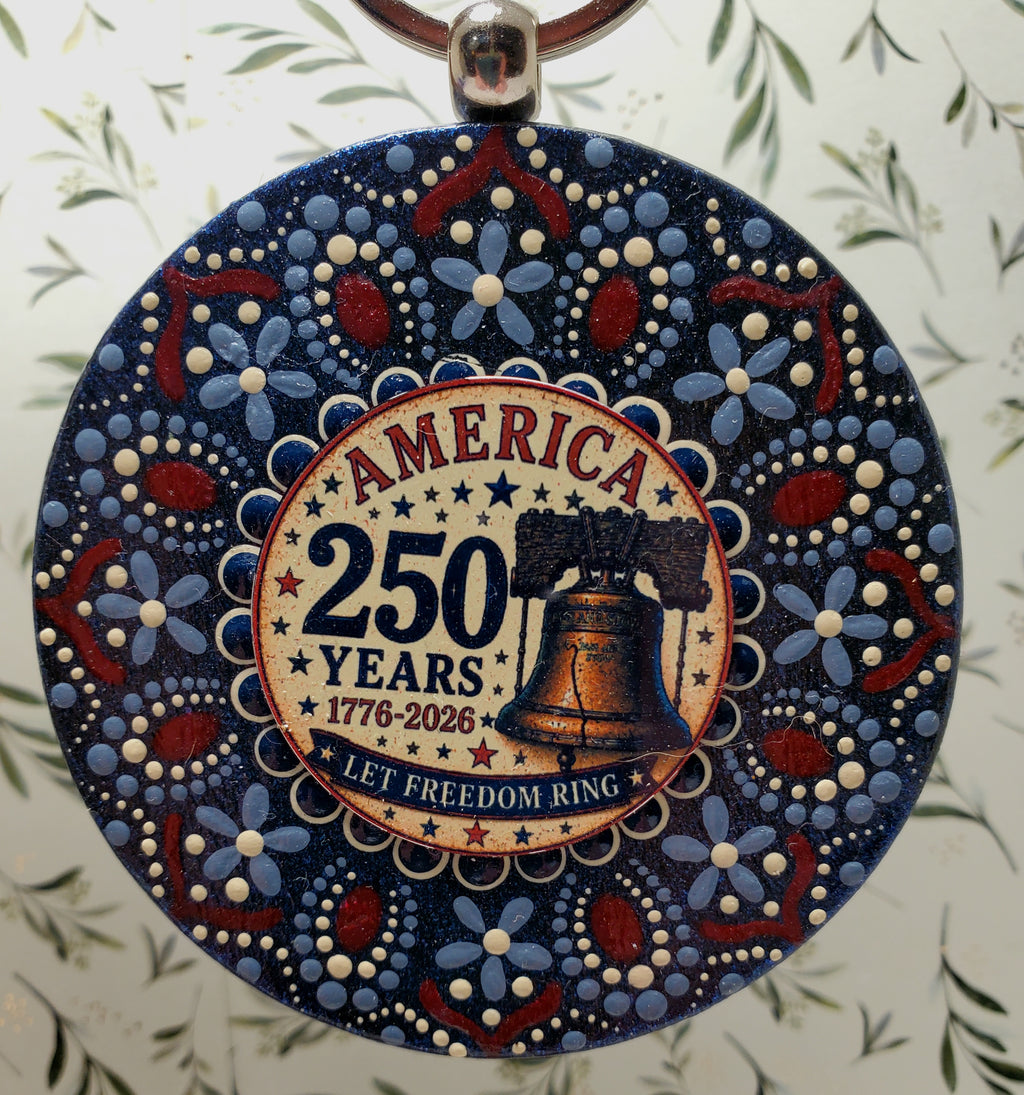 America Liberty Bell Pendant