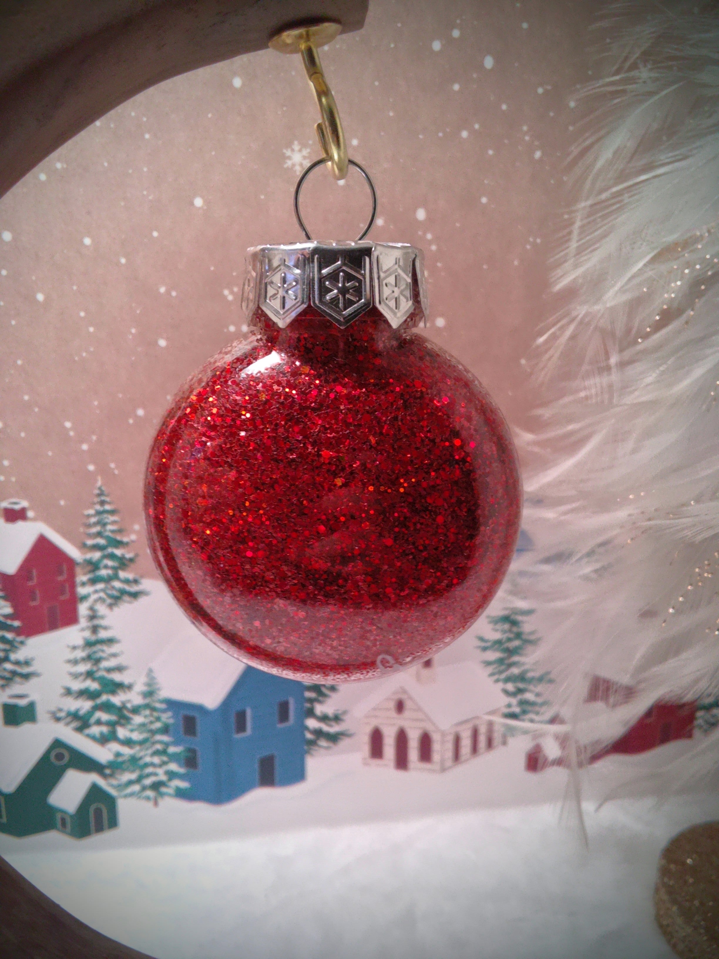 Peppermint Swirl Ornament