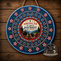 American Eagle Patriot Mandala