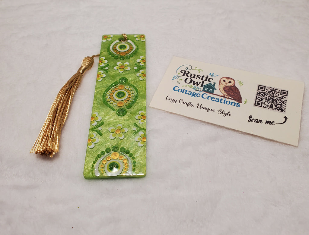 Hand Painted Bookmark