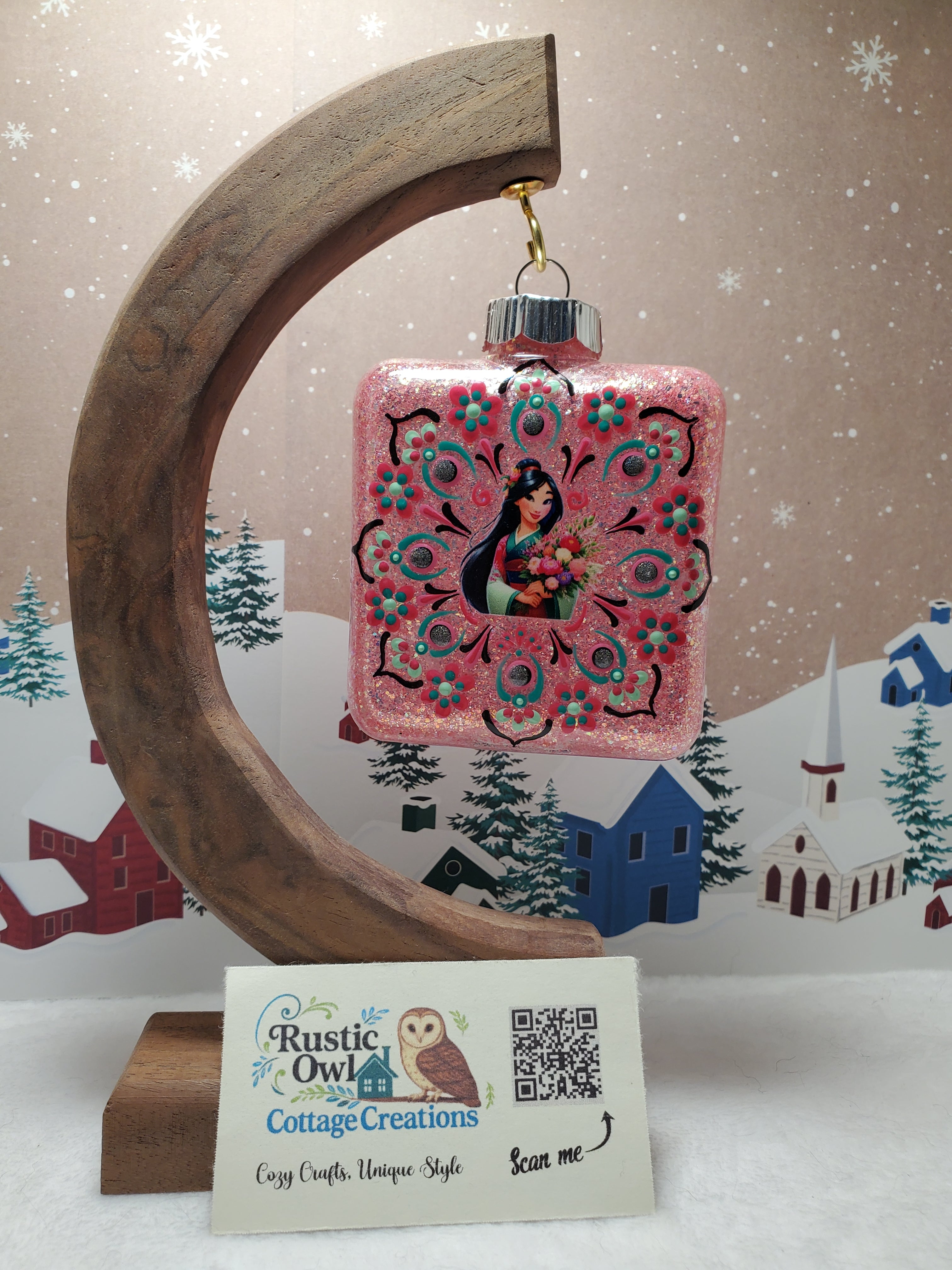 "Reflection" Mulan Ornament