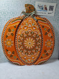 Hanging Pumpkin Wood Decor