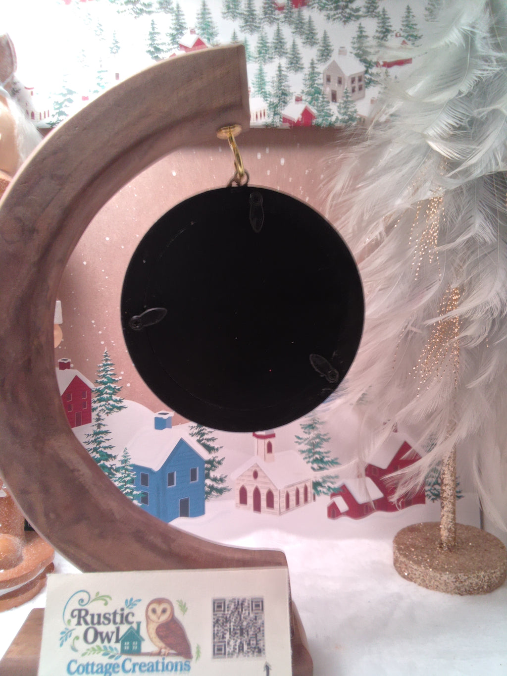 Hand painted Picture Frame Ornament