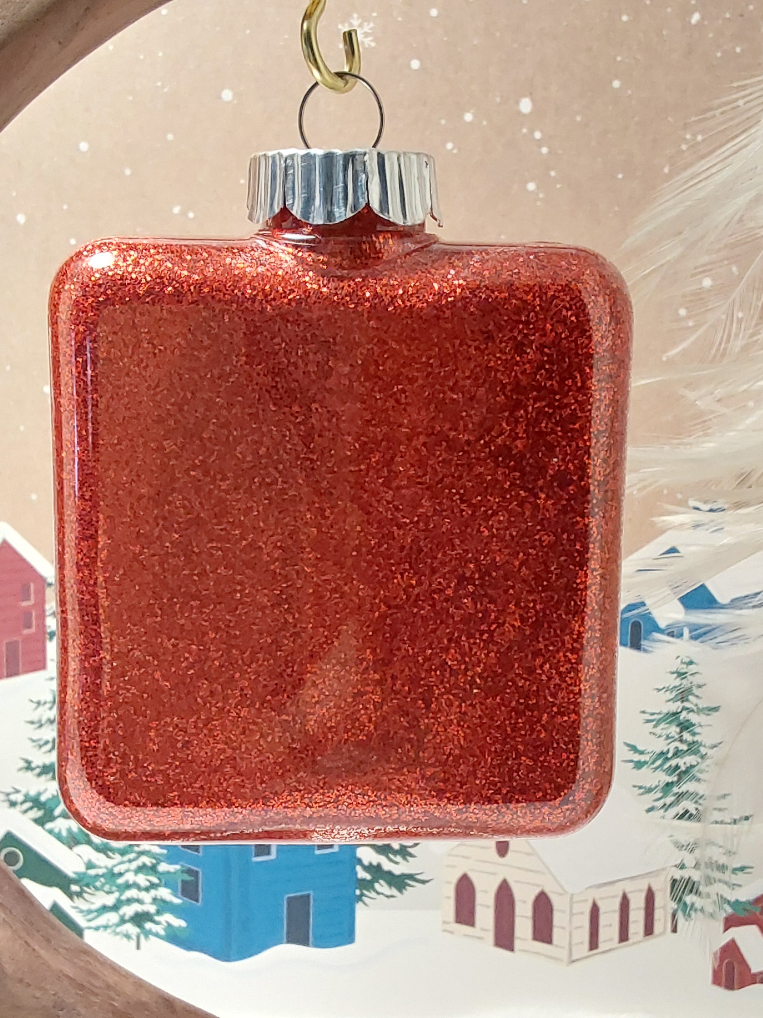 Hand Painted Dot Art Ornament