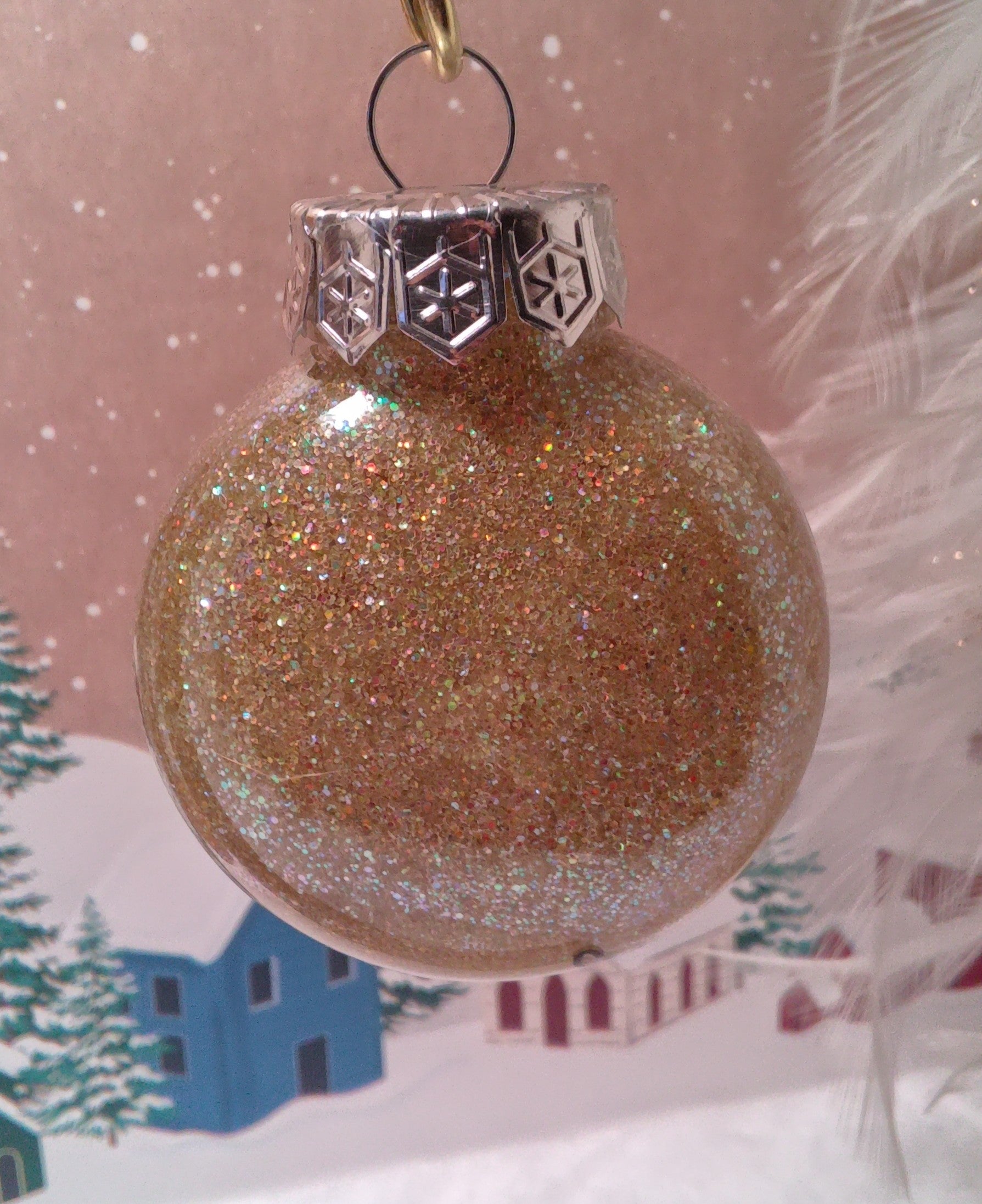 Small Dot Art Ornament