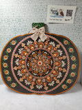 Hanging Pumpkin Wood Decor