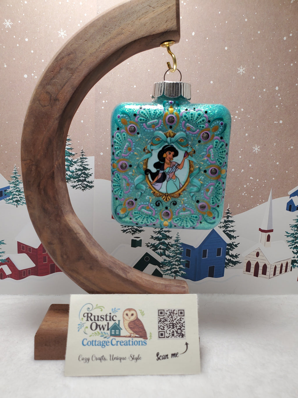 “A Whole New World” Jasmine Ornament