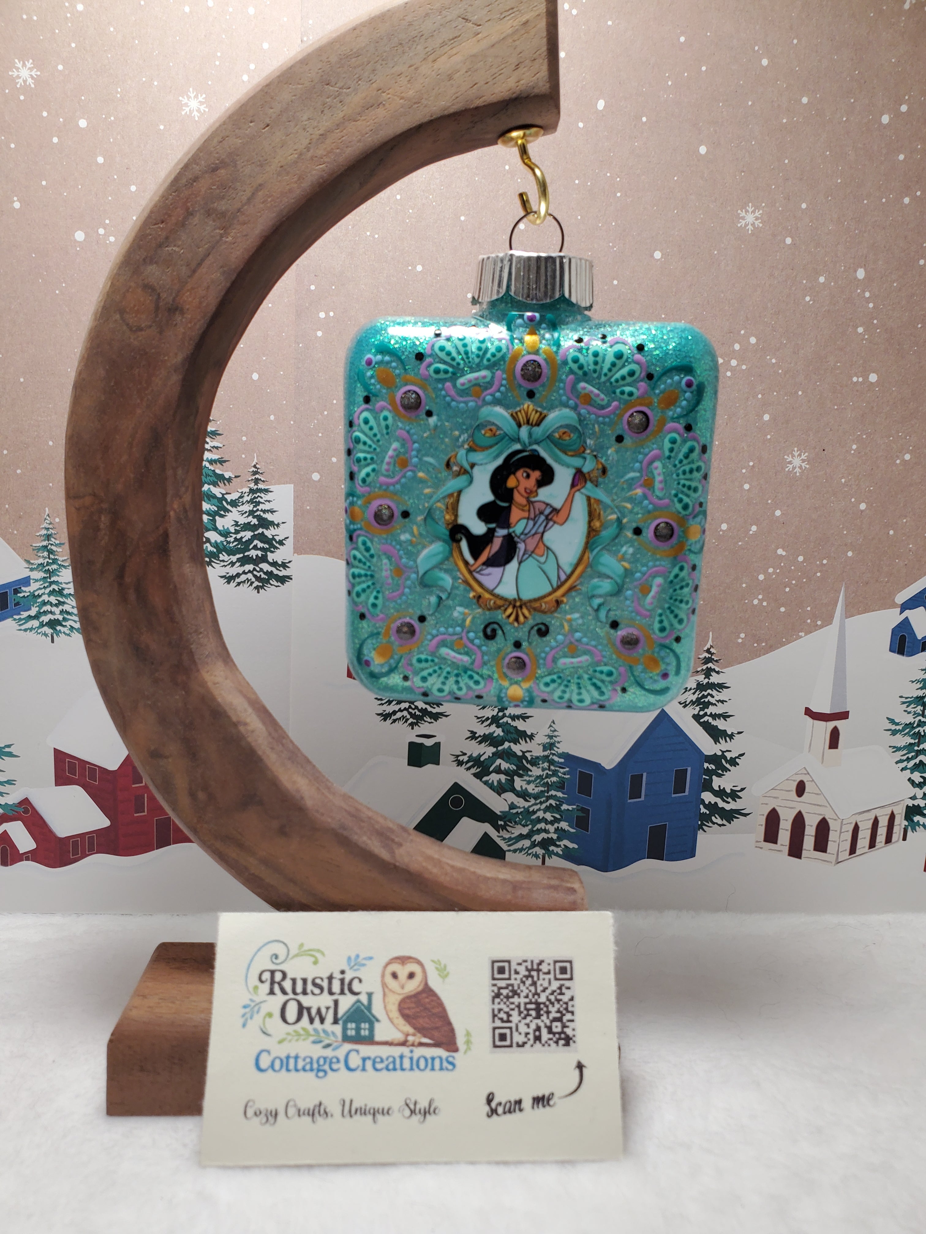 “A Whole New World” Jasmine Ornament