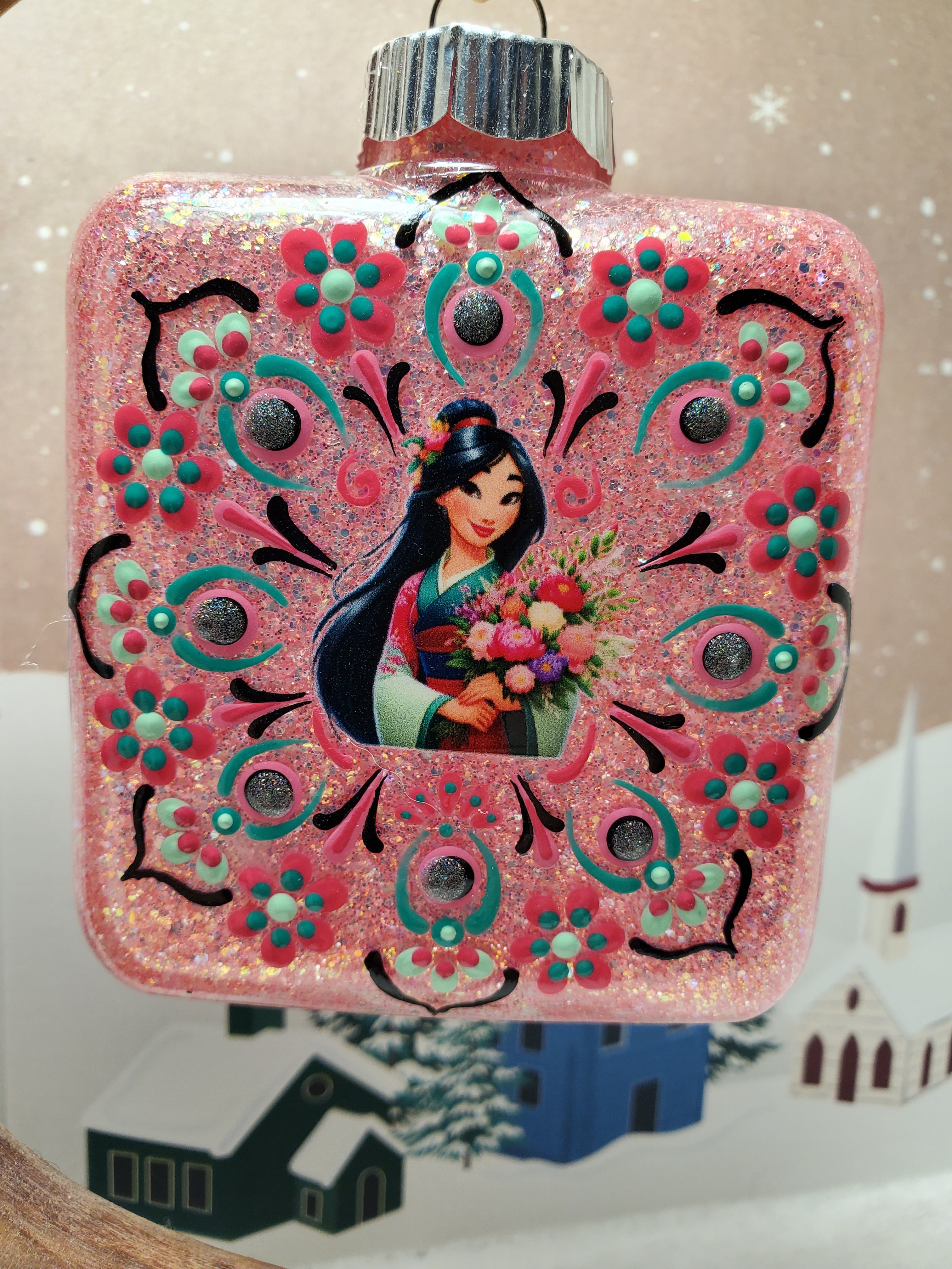 "Reflection" Mulan Ornament