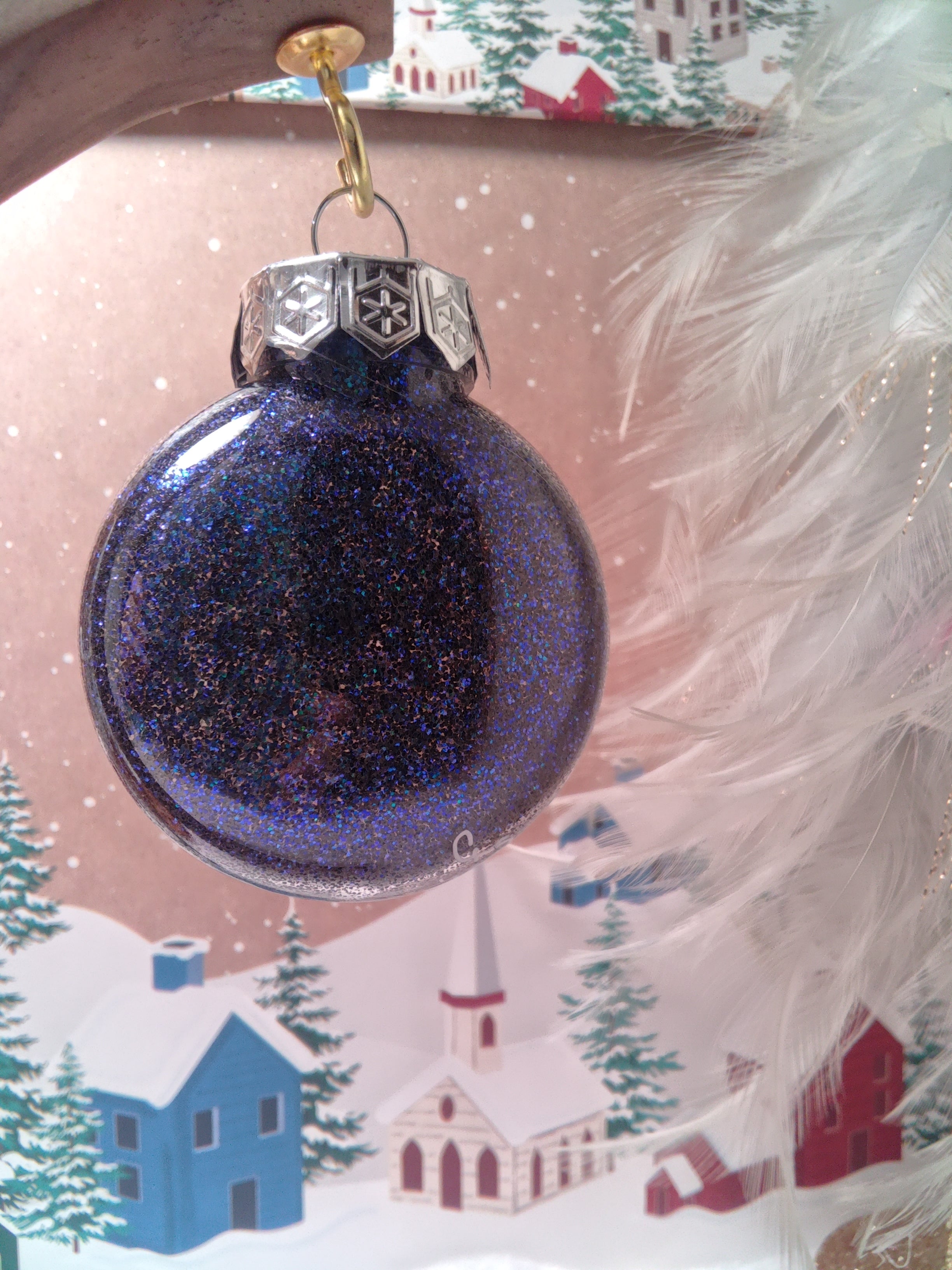 Hand painted Dot Art Ornament