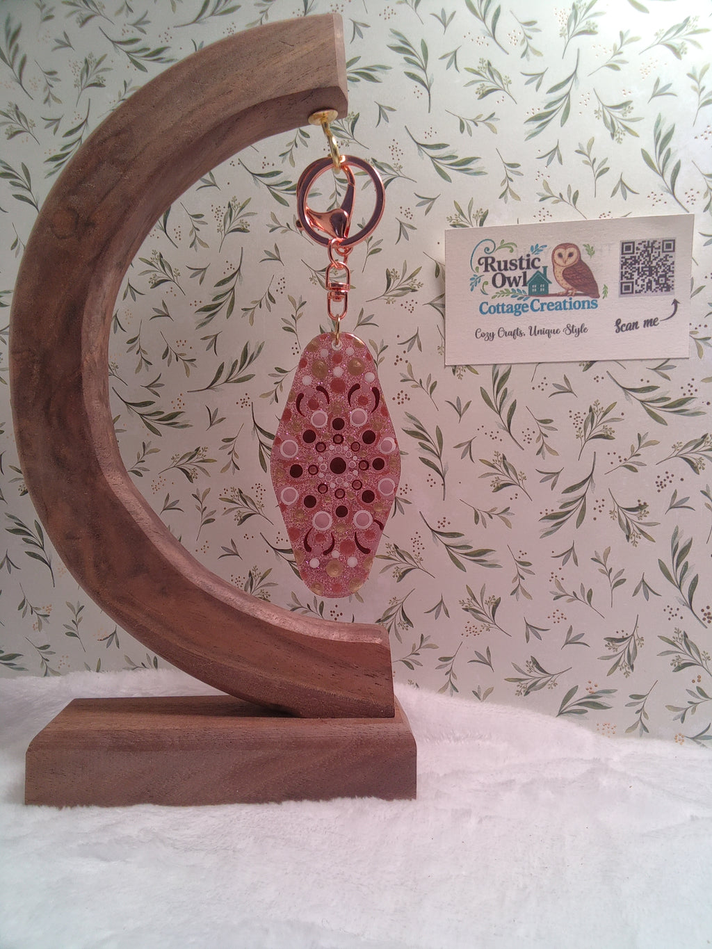 Motel Style Keychain