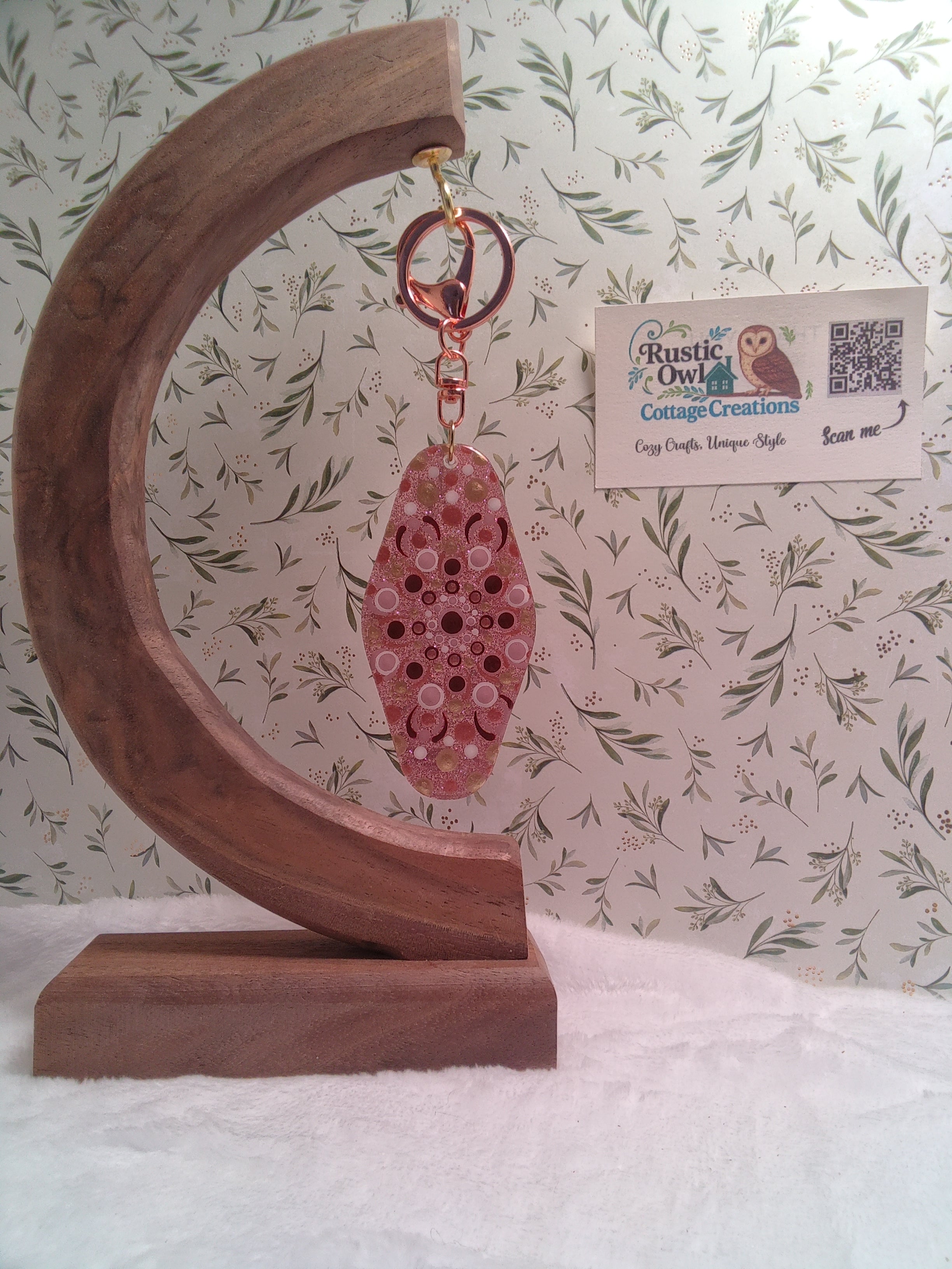 Motel Style Keychain