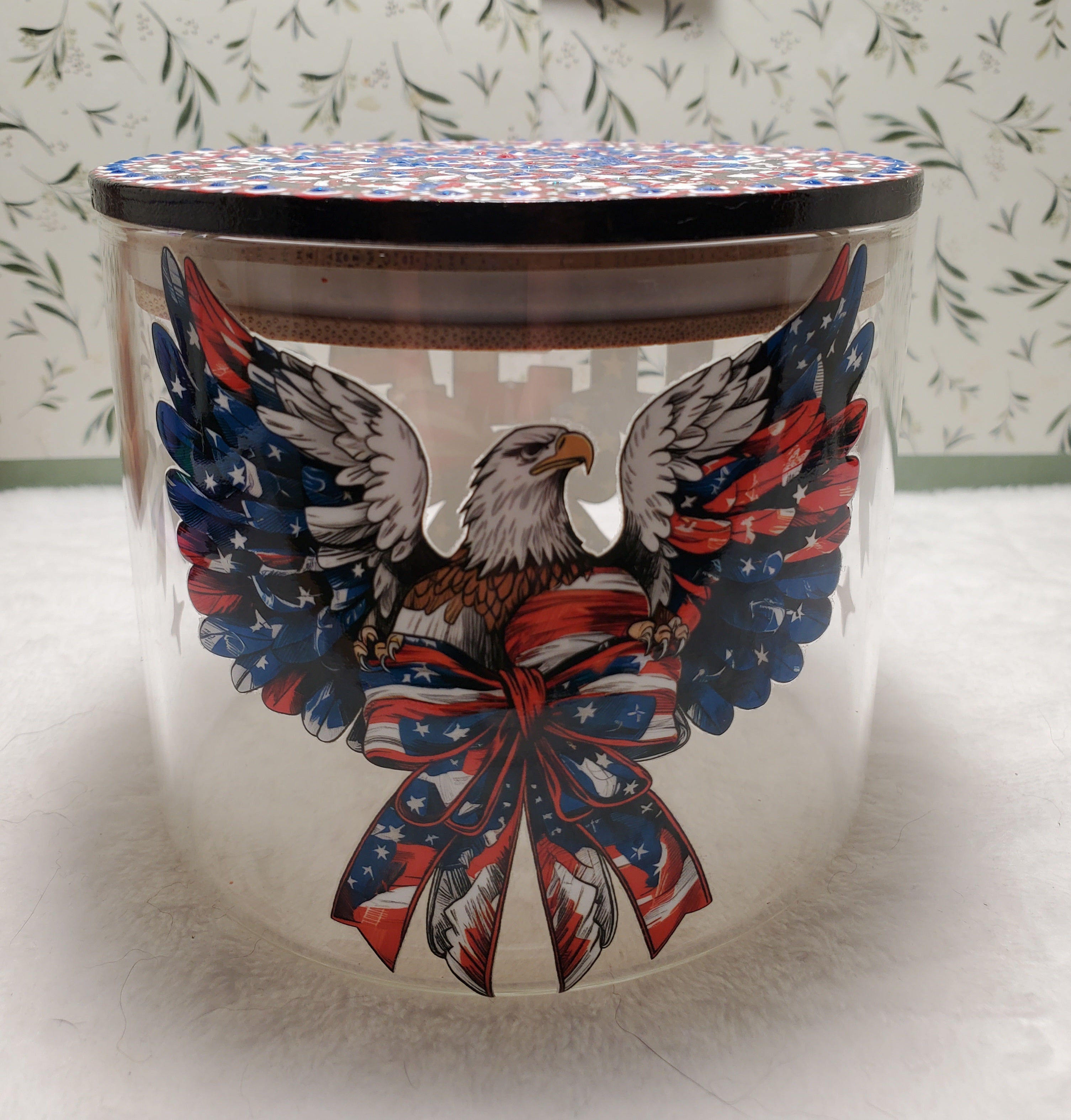 Americana Stash Jar