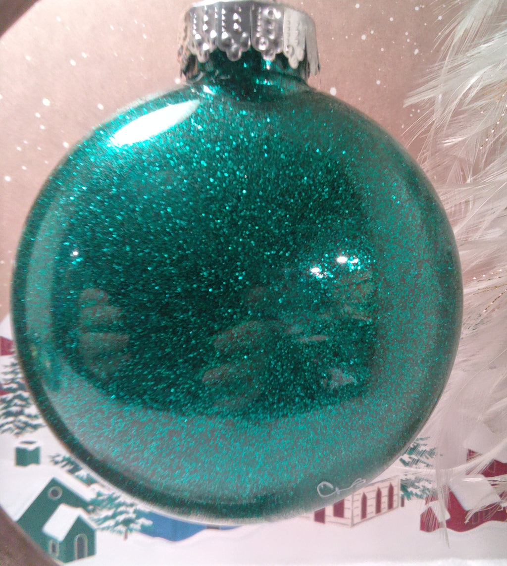 Snowman Dot Art Ornament ~ 4"