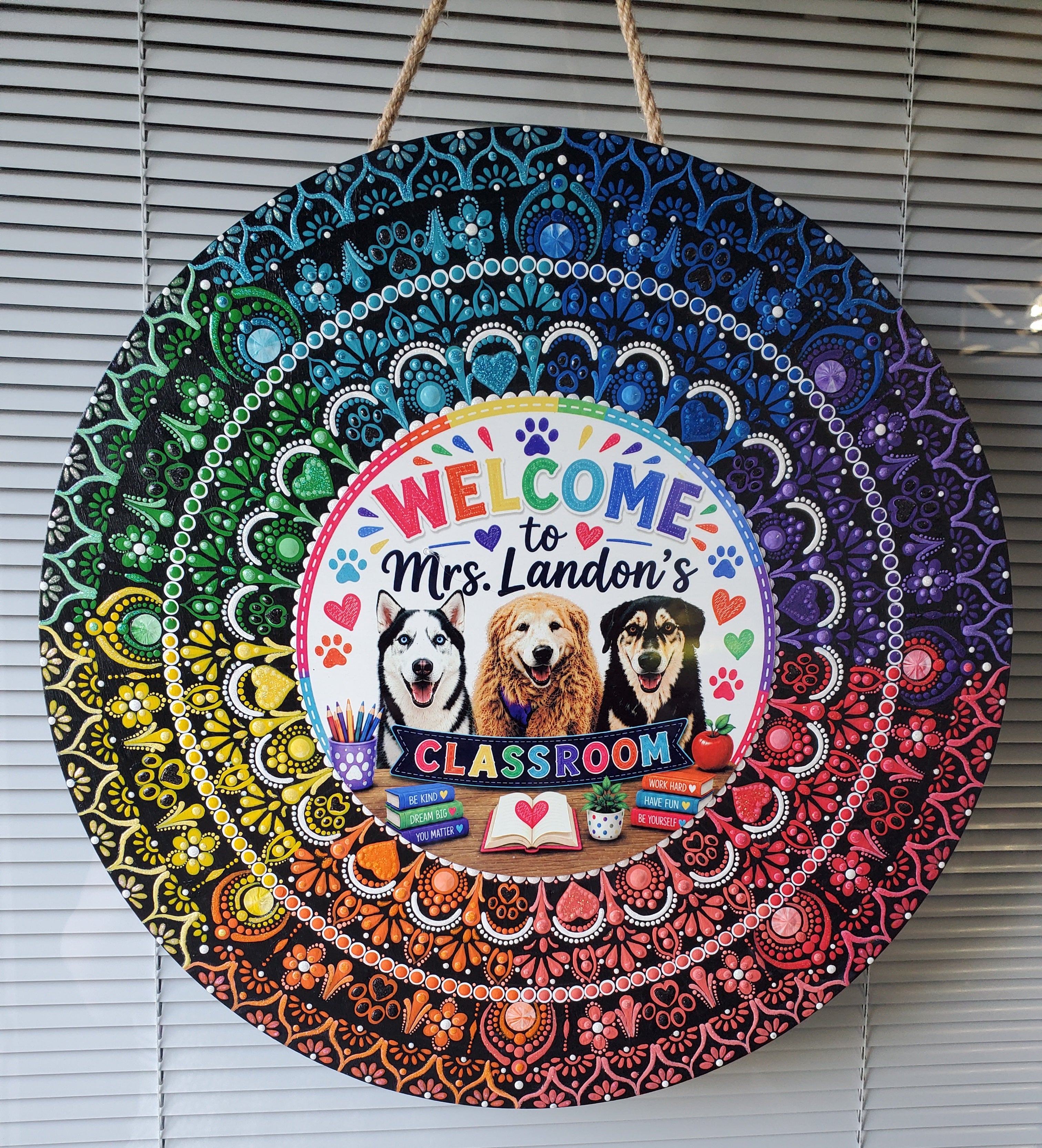 Welcome Classroom Sign ~ Stephanie L Custom