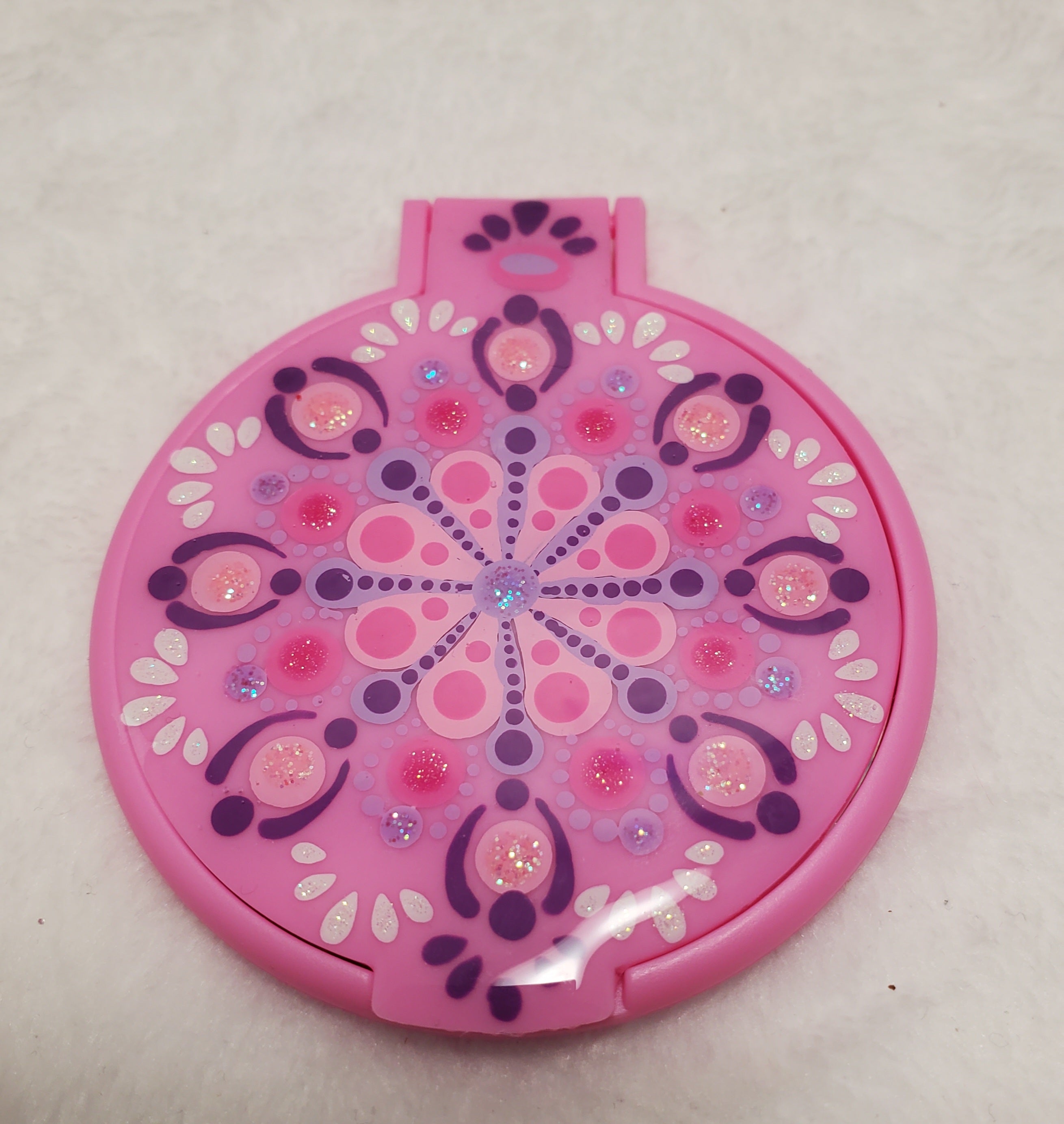 Hand Painted Compact Mirror