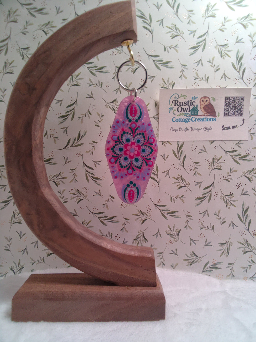 Motel Style Keychain