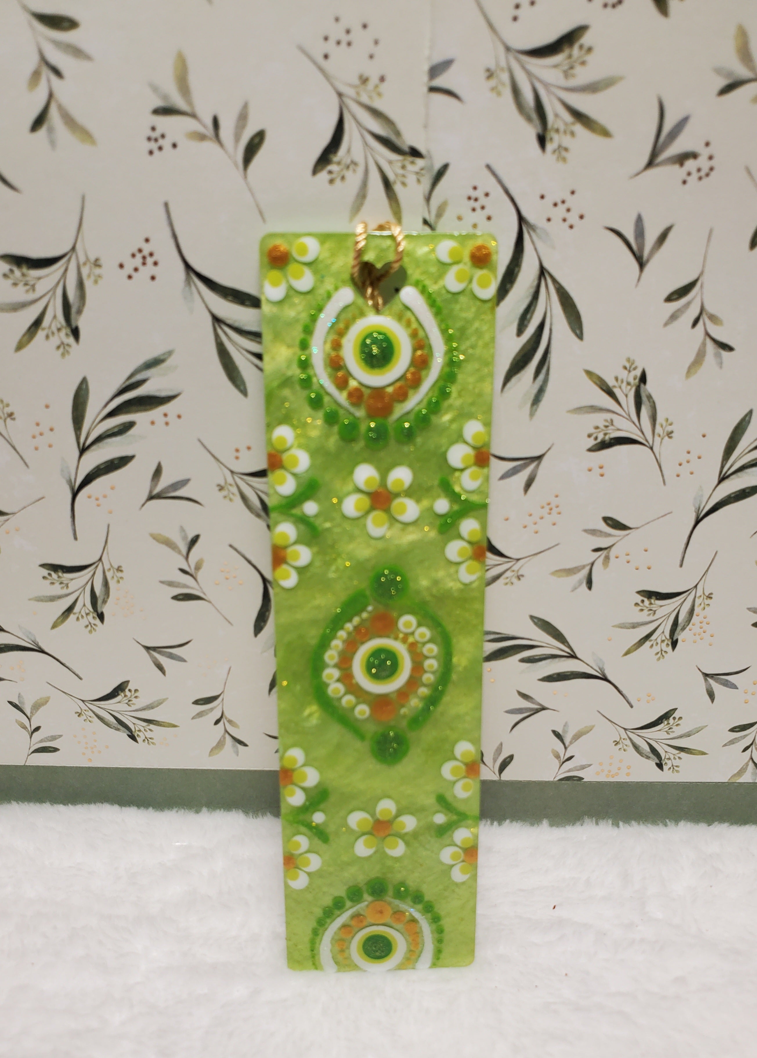 Hand Painted Bookmark