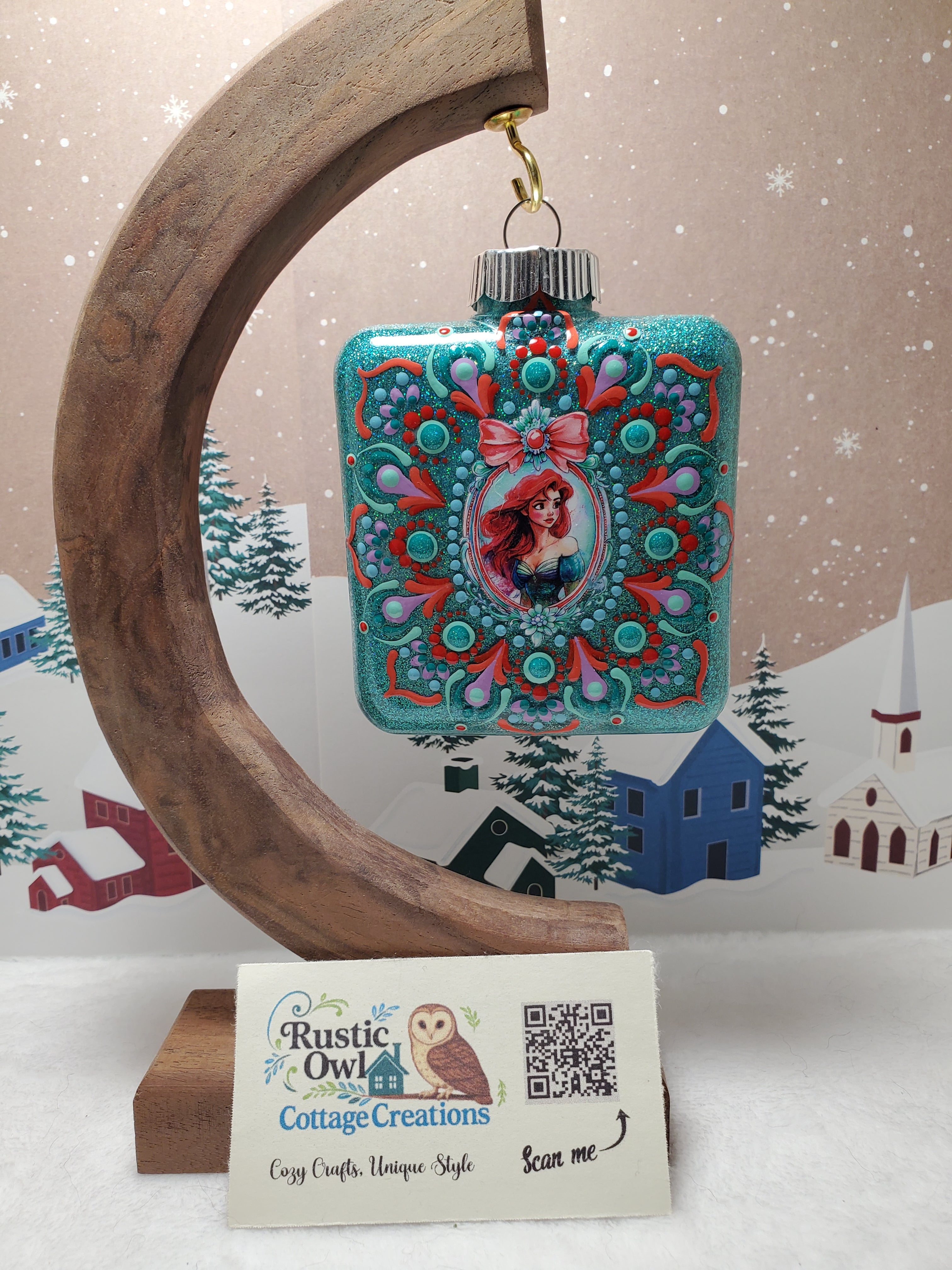 “Part of Your World” Little Mermaid Ornament
