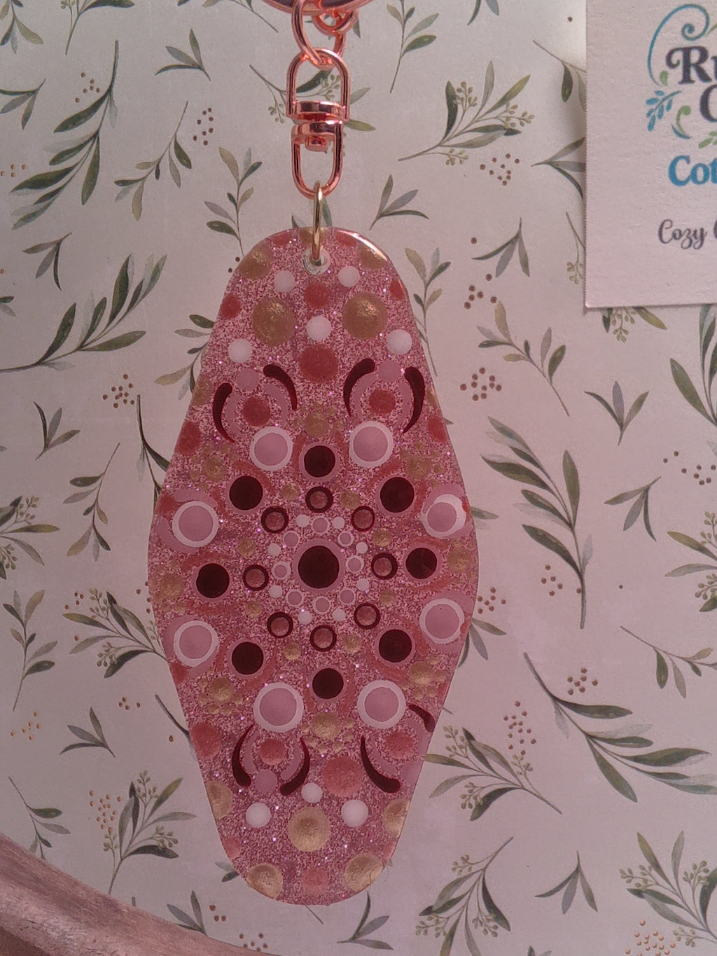 Motel Style Keychain