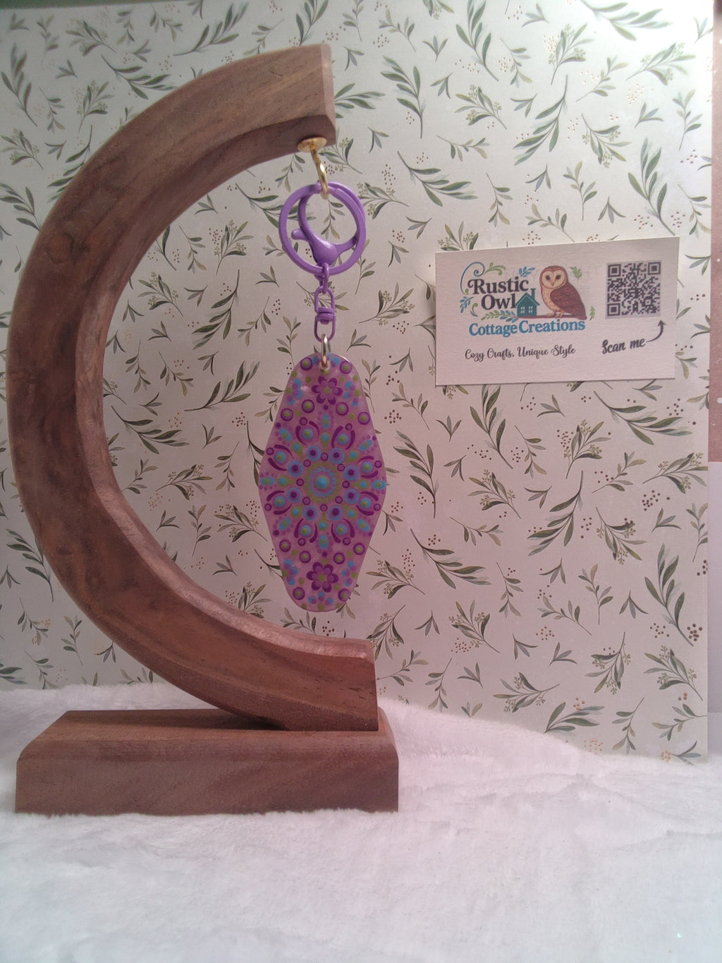 Motel Style Keychain