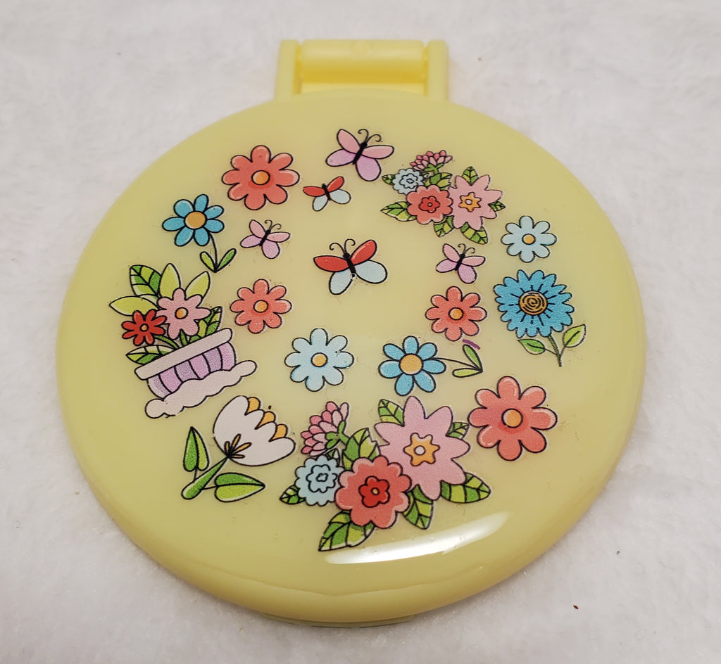 Hand Painted Compact Mirror