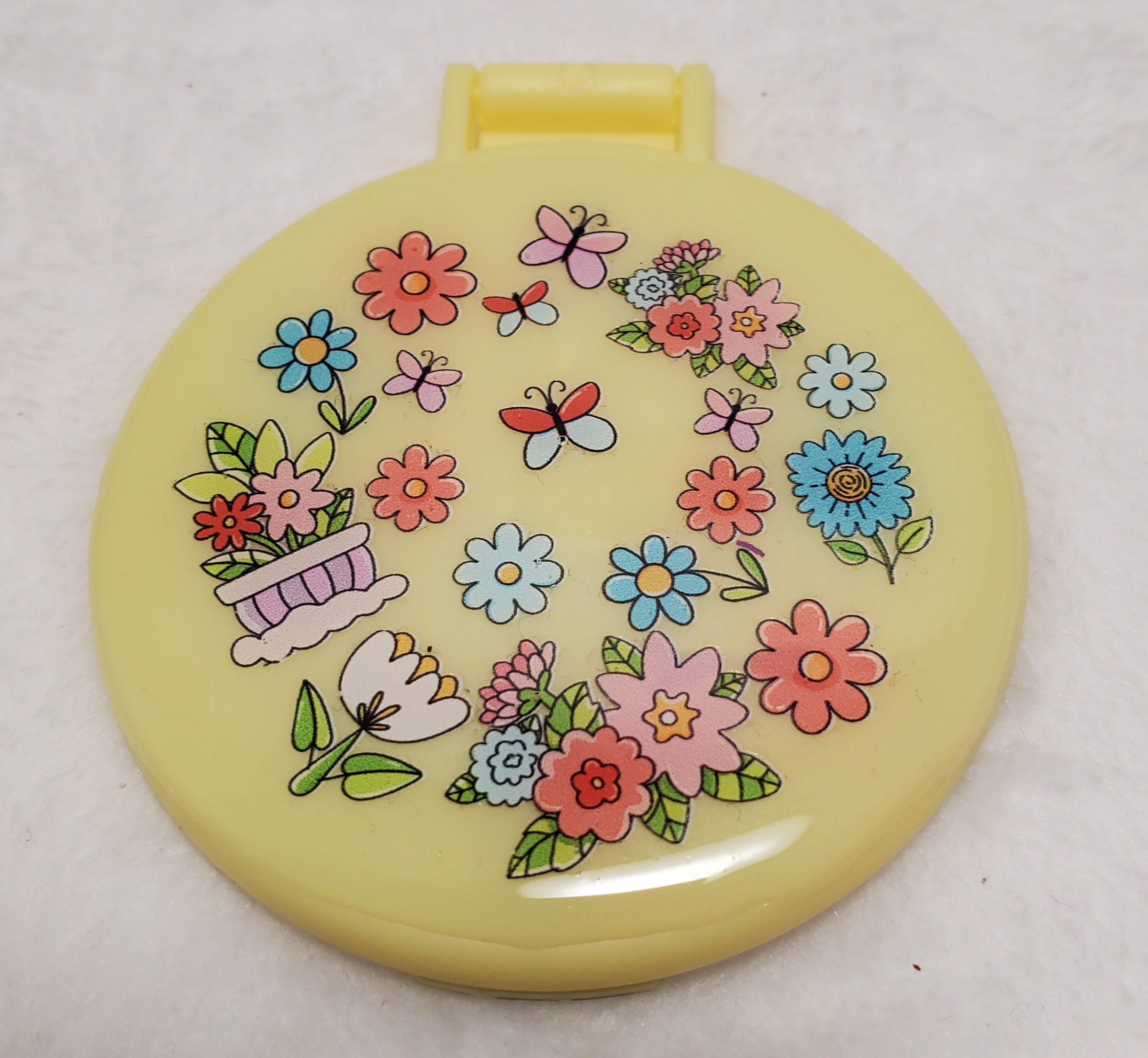 Hand Painted Compact Mirror