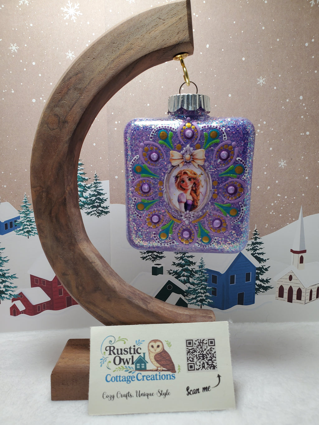 "I See the LIght" Tangled Ornament