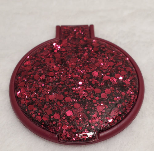 Glitter Compact Mirror