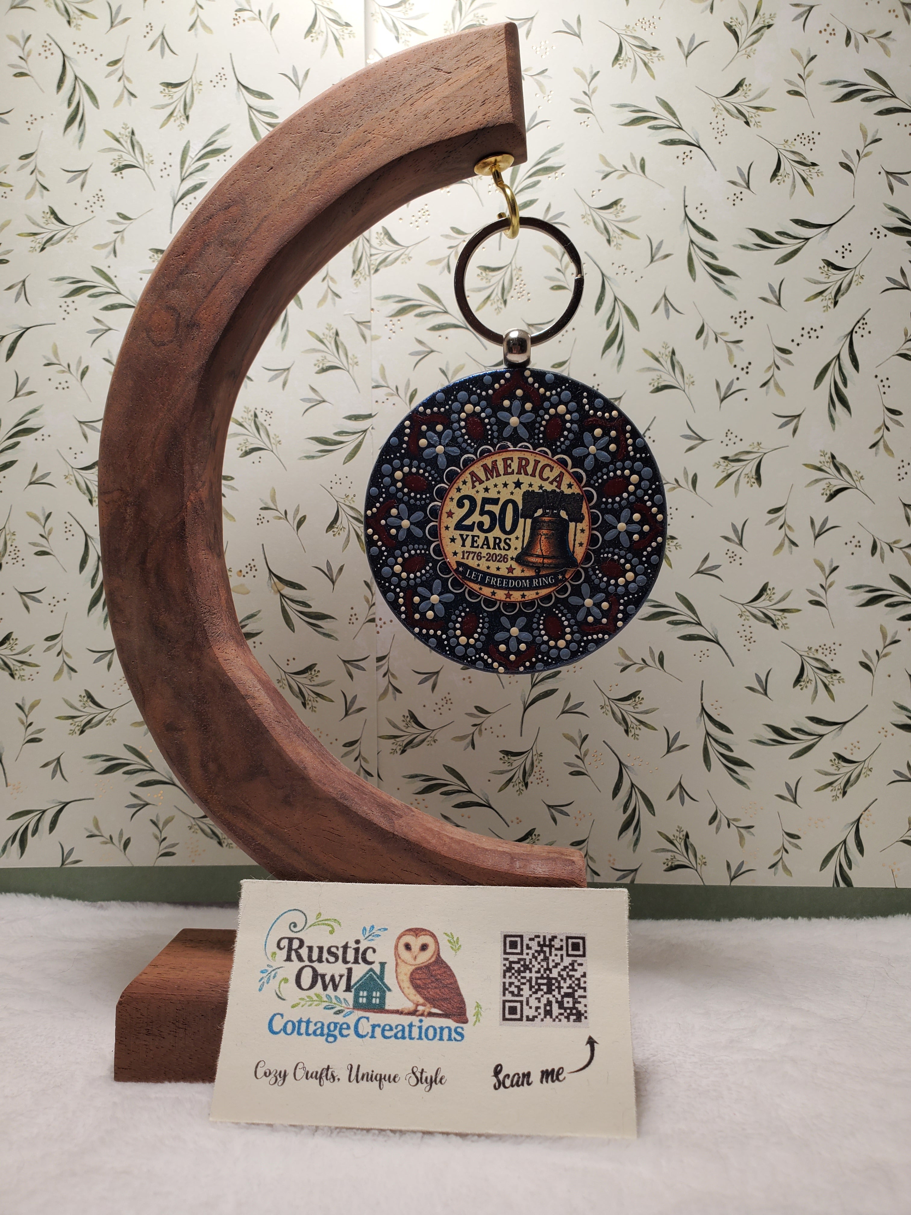 America Liberty Bell Pendant