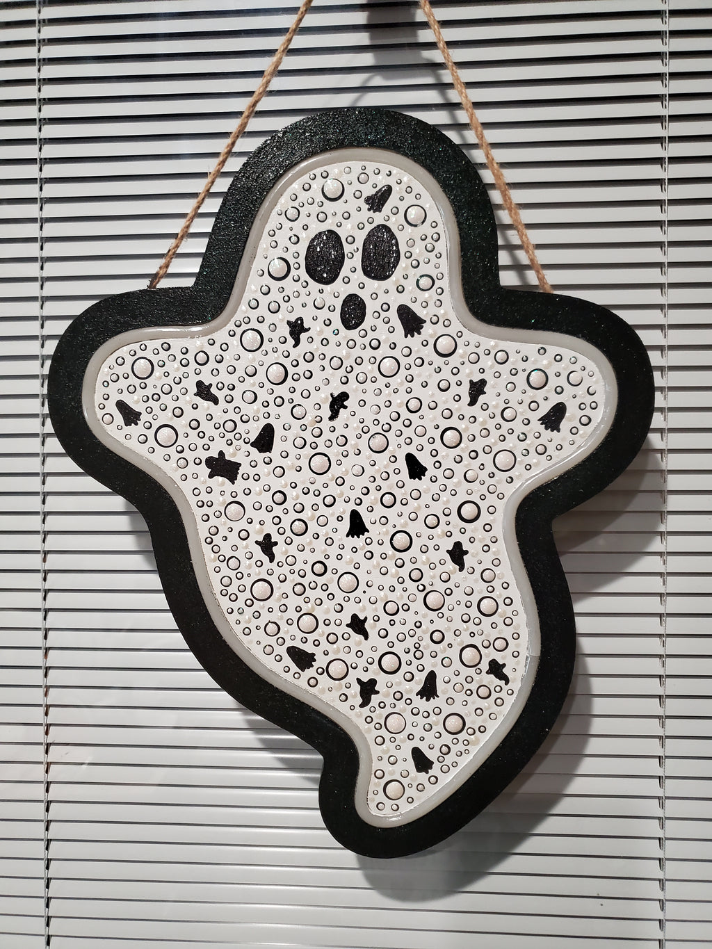 Hanging Light-up door Ghost Decor