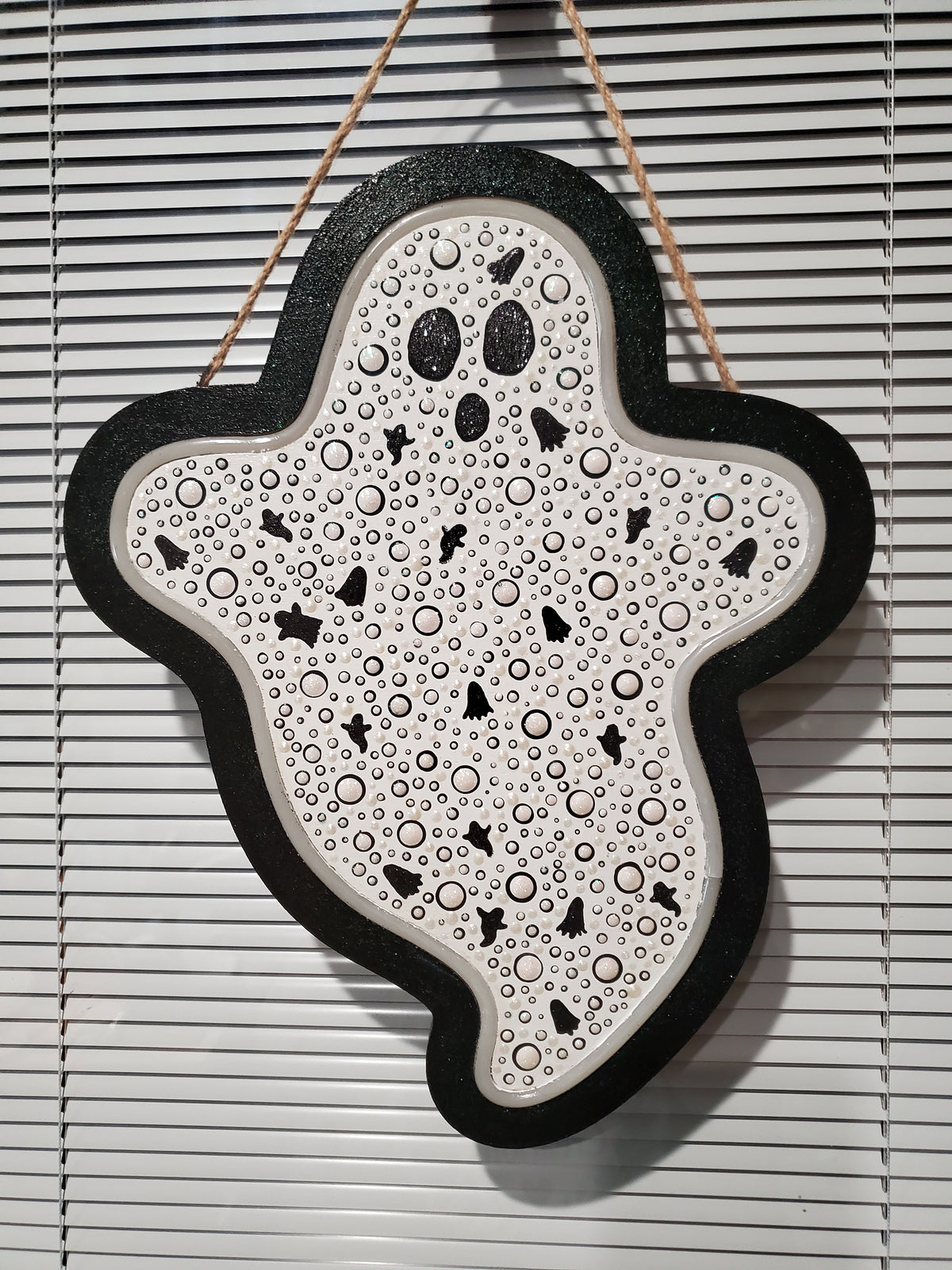 Hanging Light-up door Ghost Decor