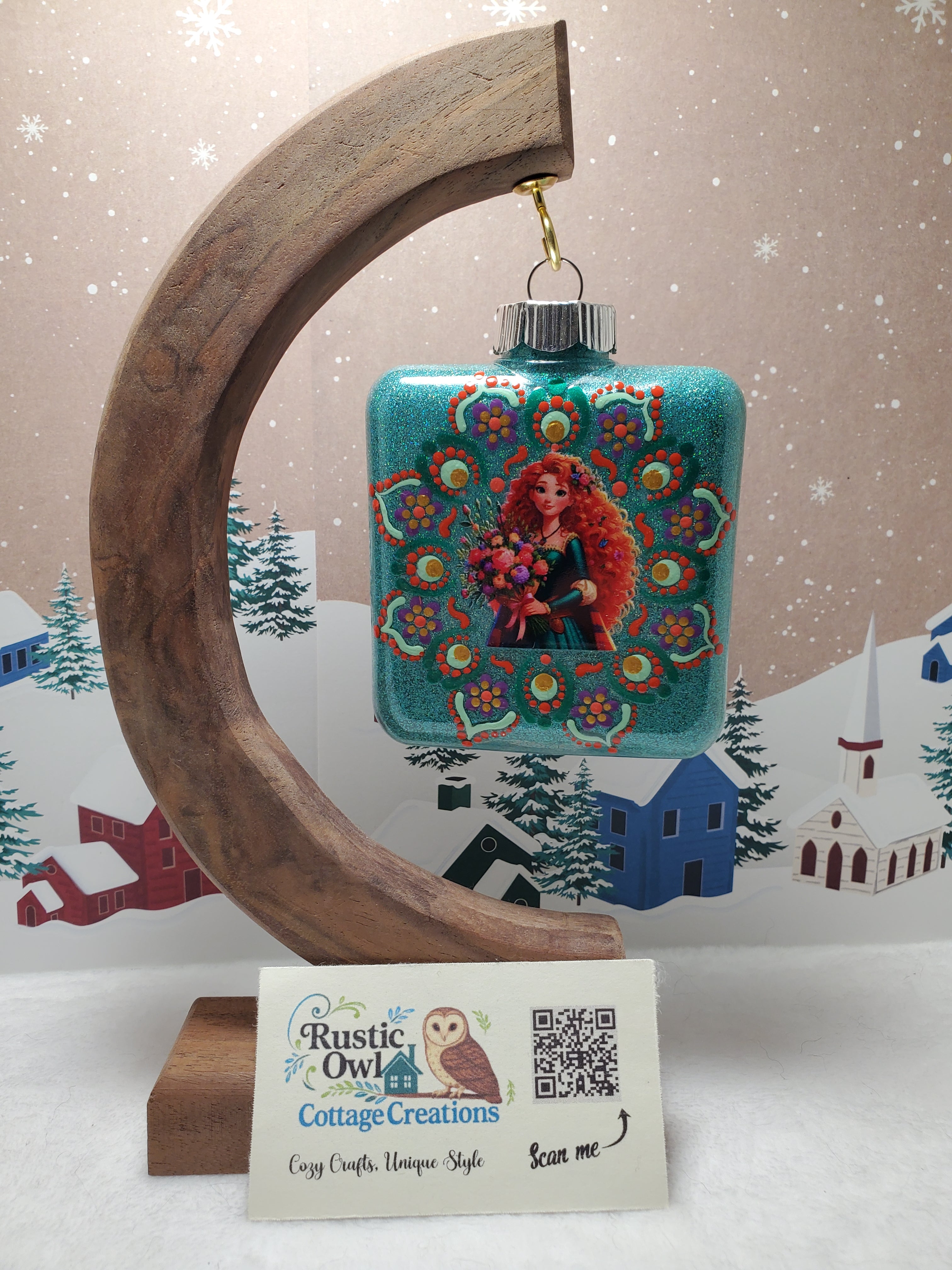 "Touch the Sky" Brave Ornament