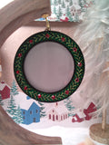Hand painted Picture Frame Ornament