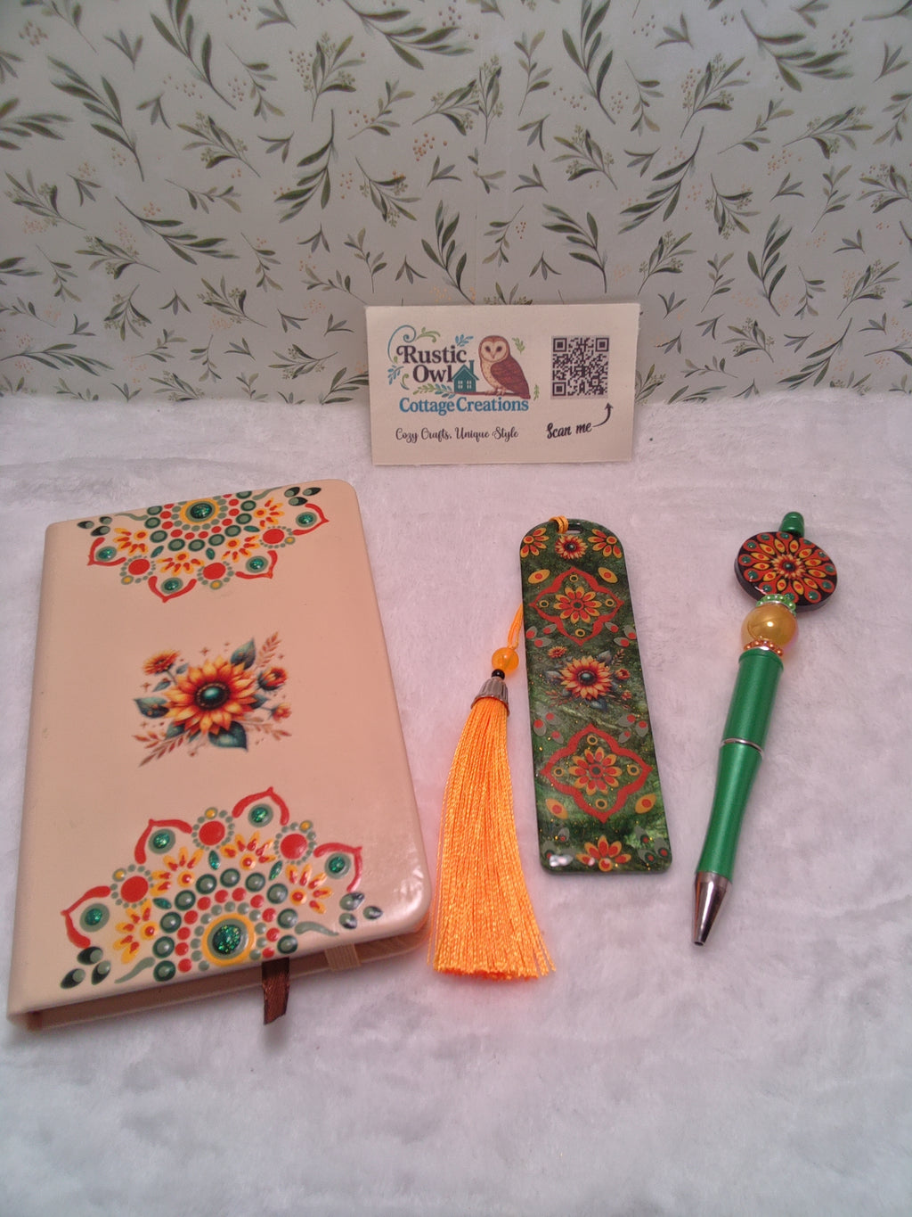 Hand painted Sunflower Journal Set