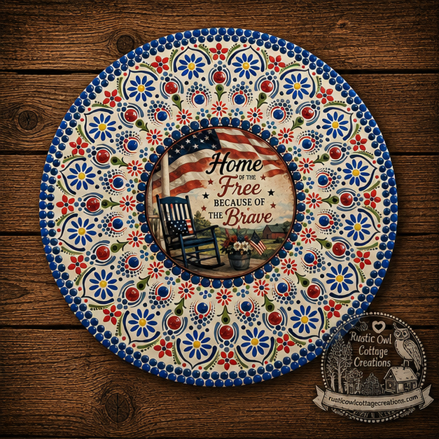 "Home of the Free" Mandala