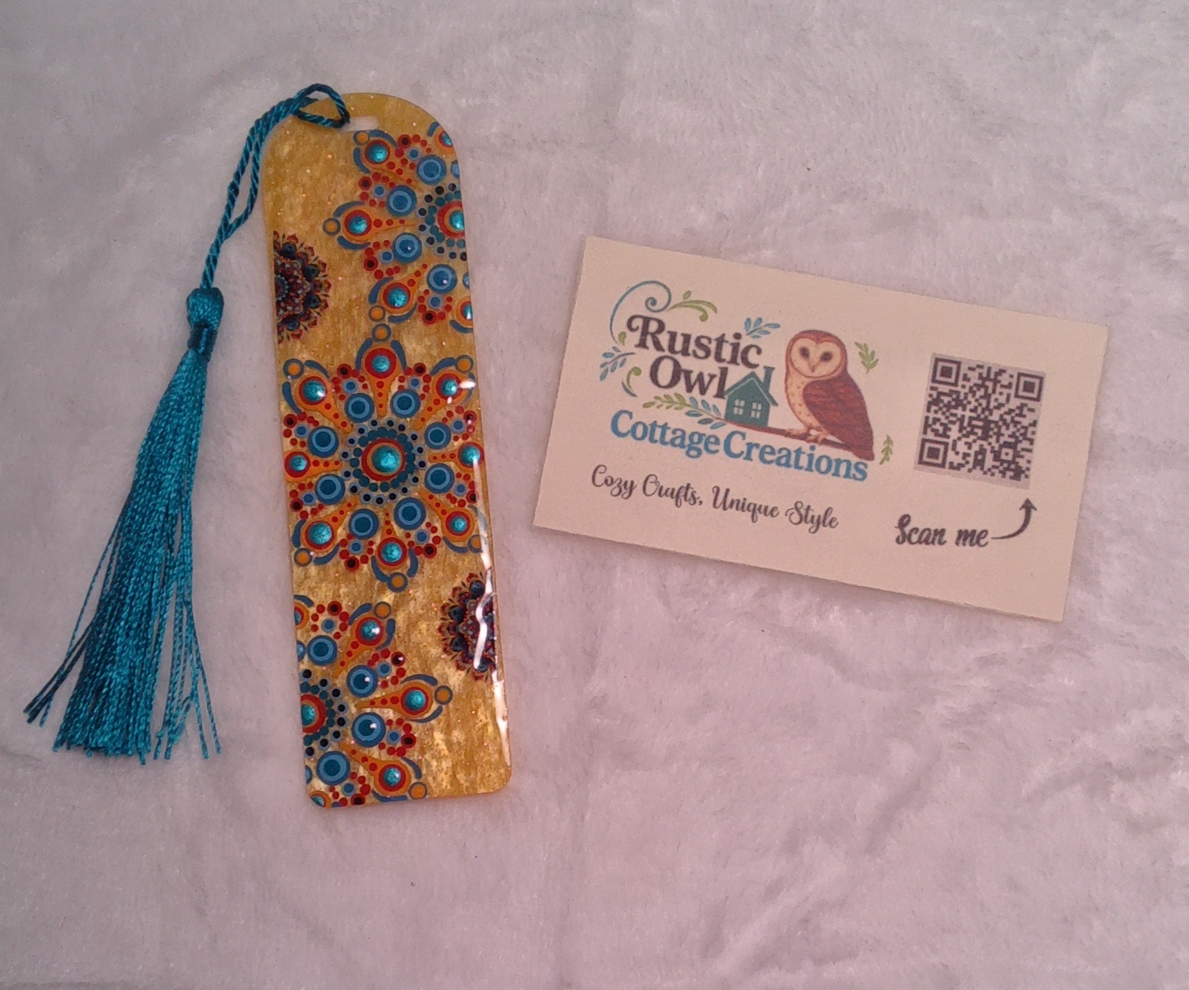 Handpainted Bookmark