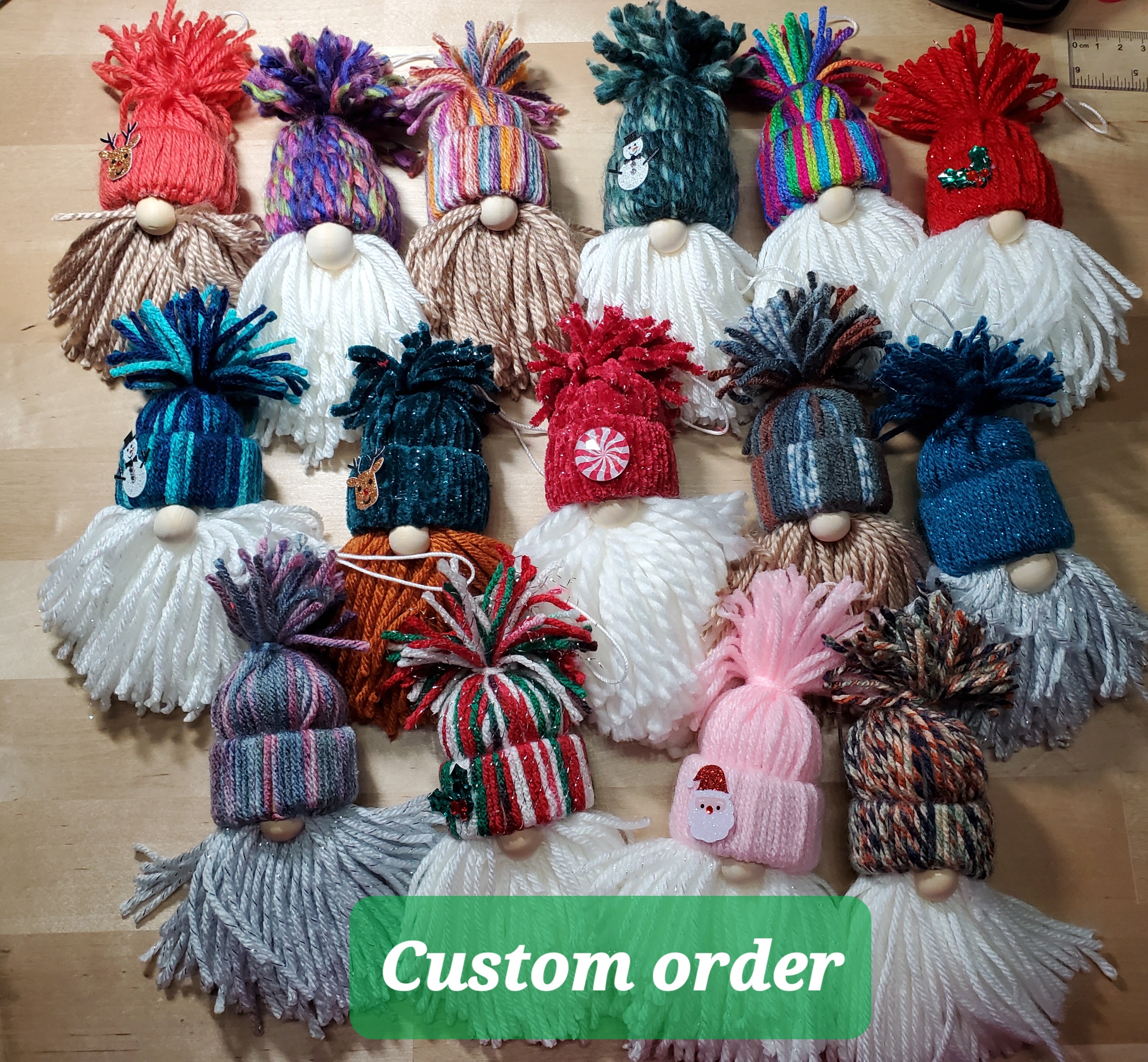 Gnome Buddy Ornaments- Custom Order