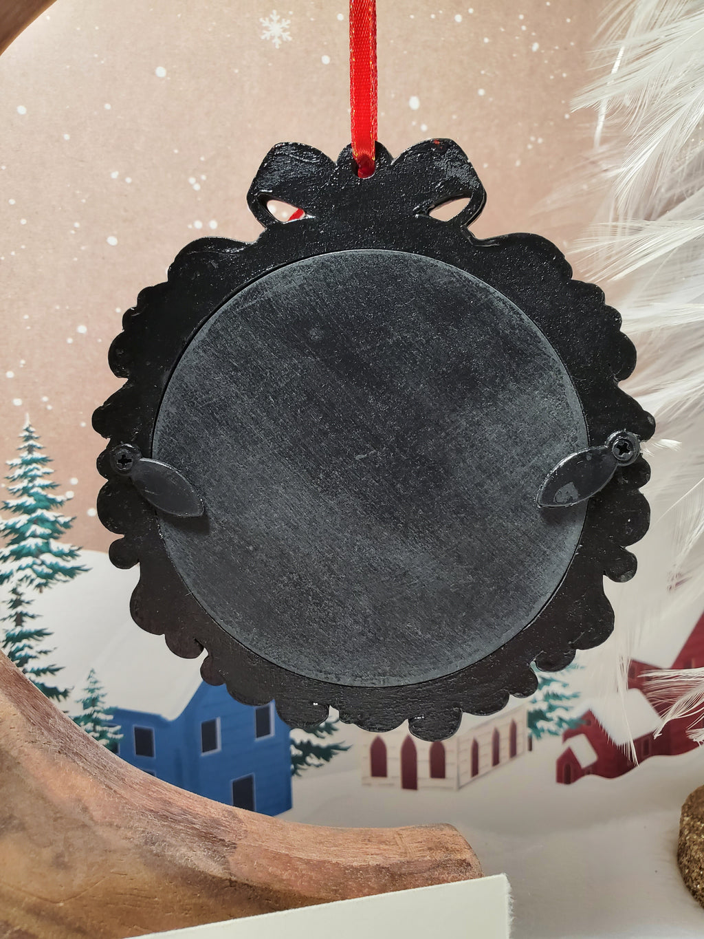 Hand painted Picture Frame Ornament