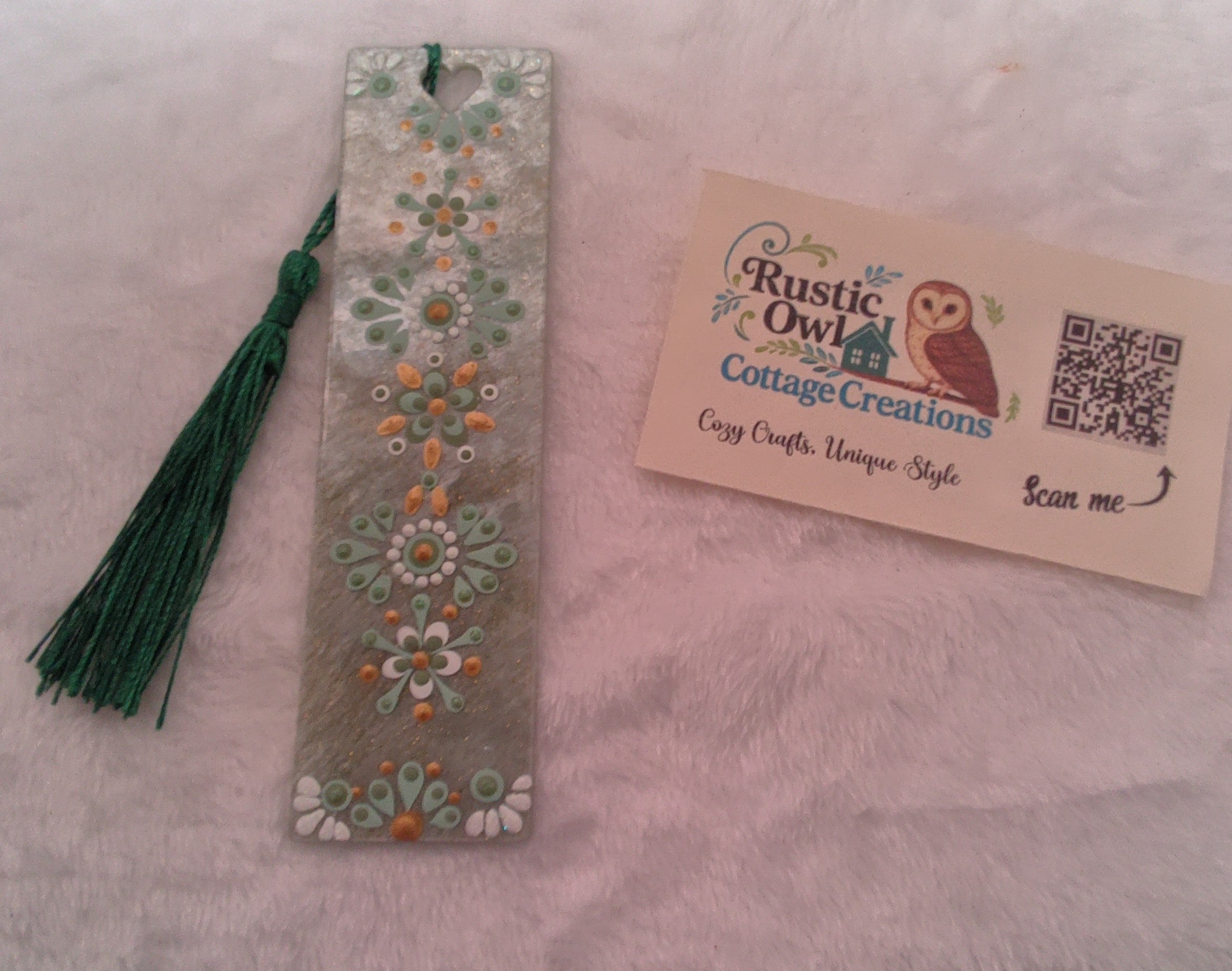 Hand painted Bookmark