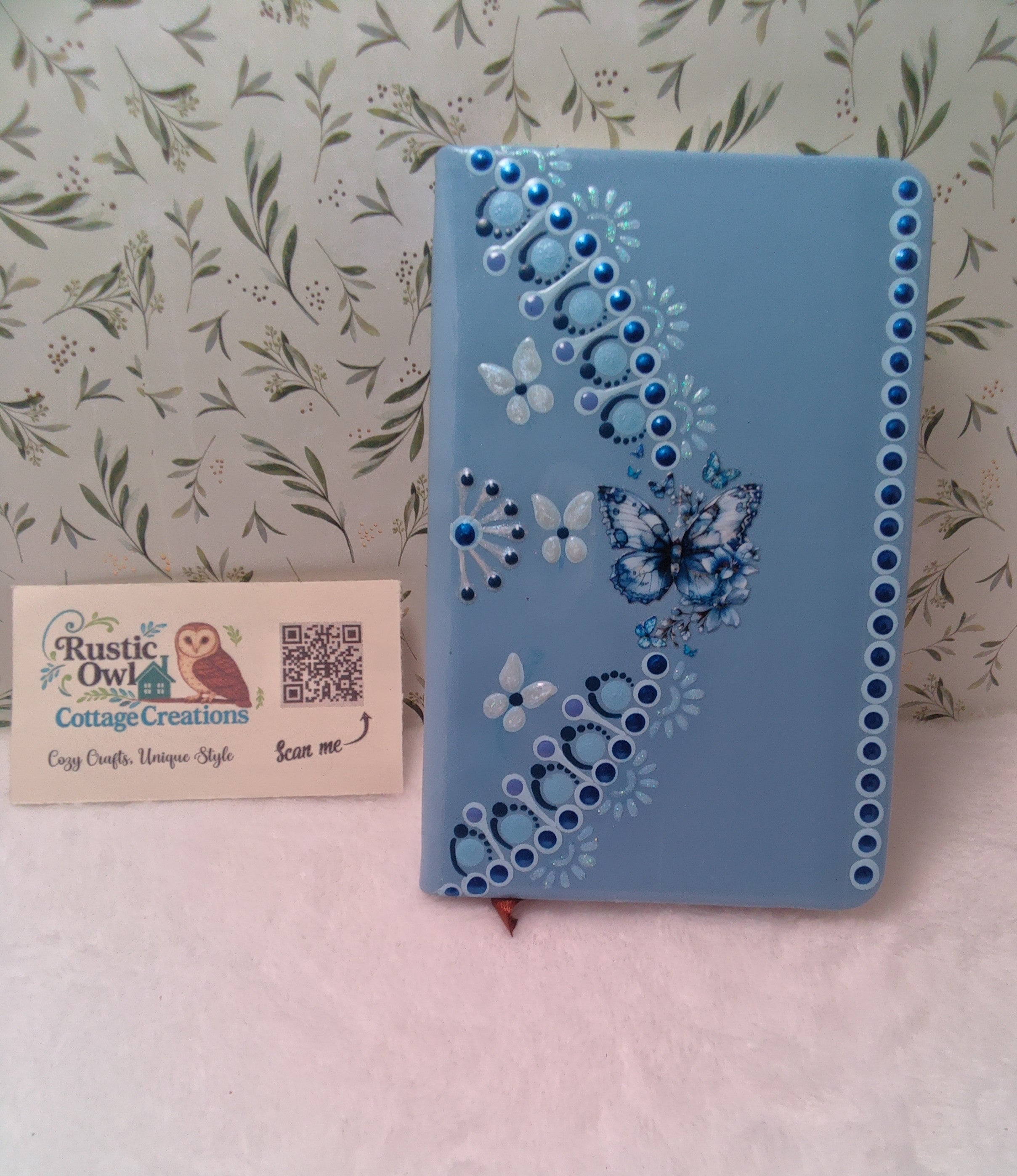 Hand painted Butterfly Journal Set