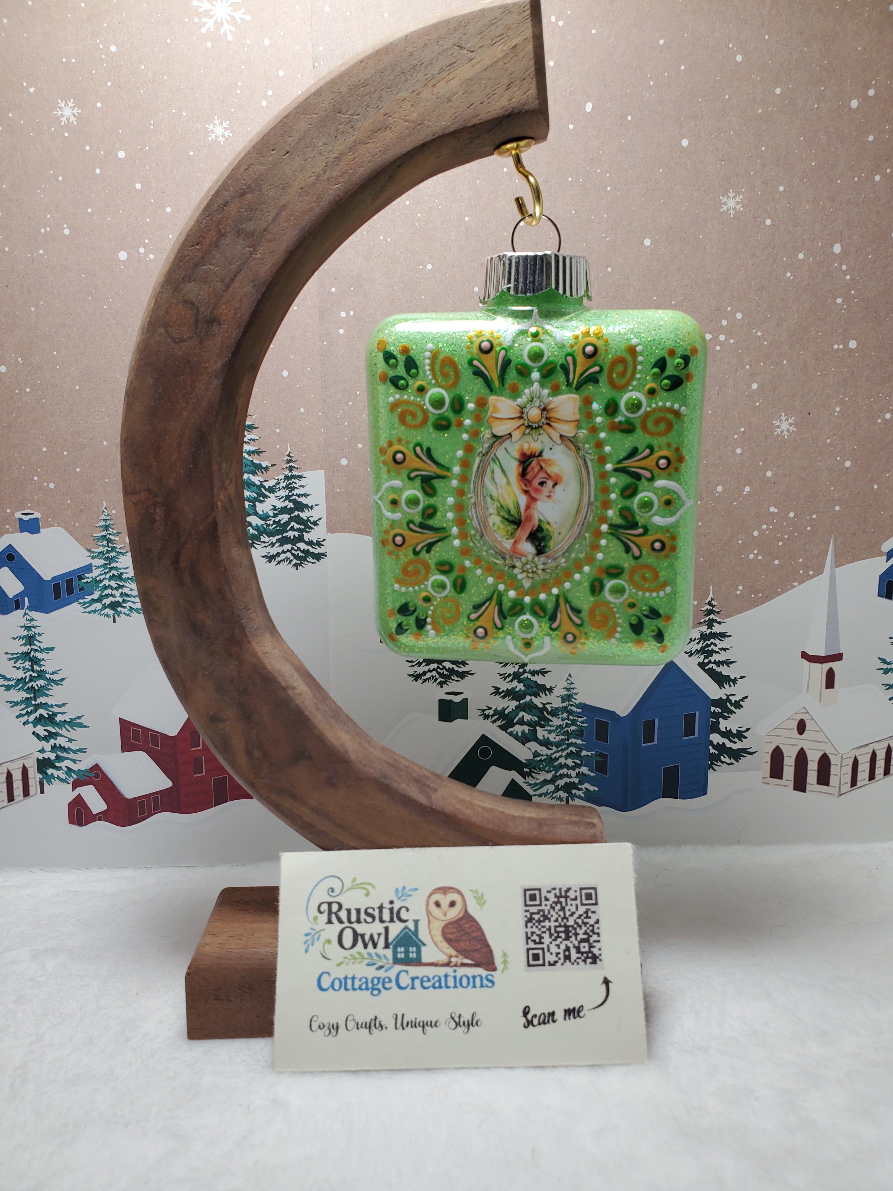 "Fly to your Heart" Tinkerbell Ornament