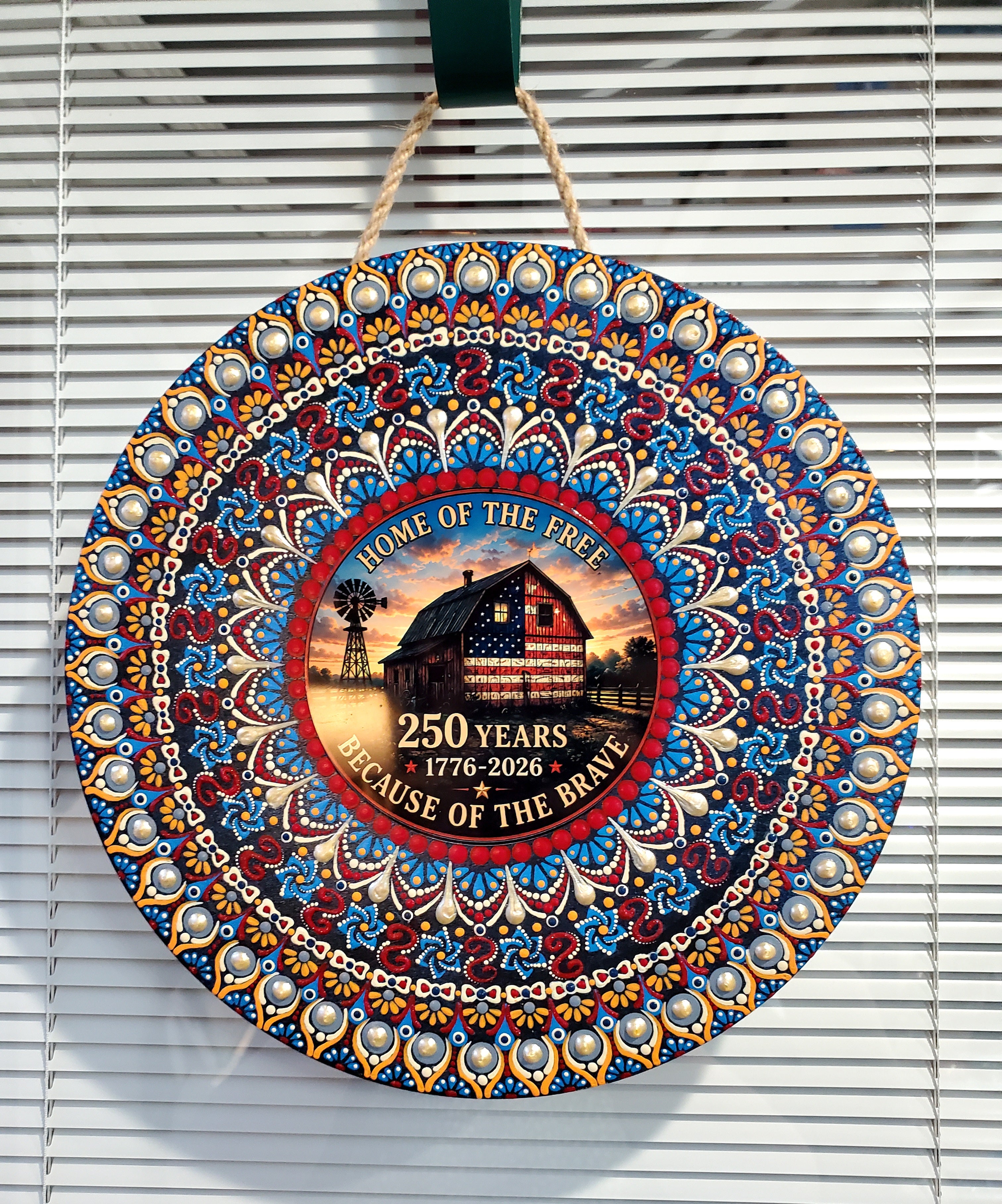 Americana Barn 250 Mandala