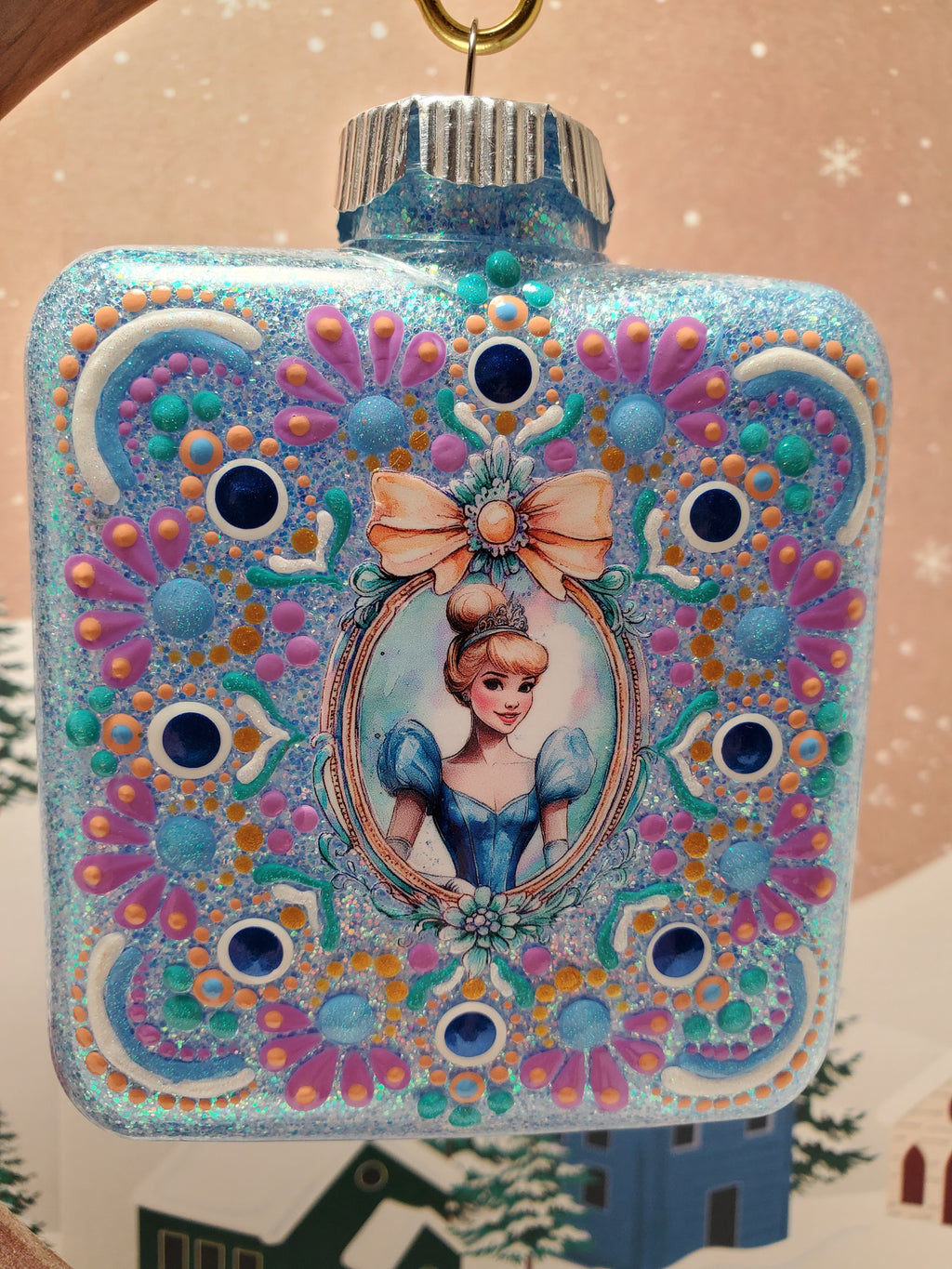 "A Dream Is A Wish Your Heart Makes" Cinderella Ornament