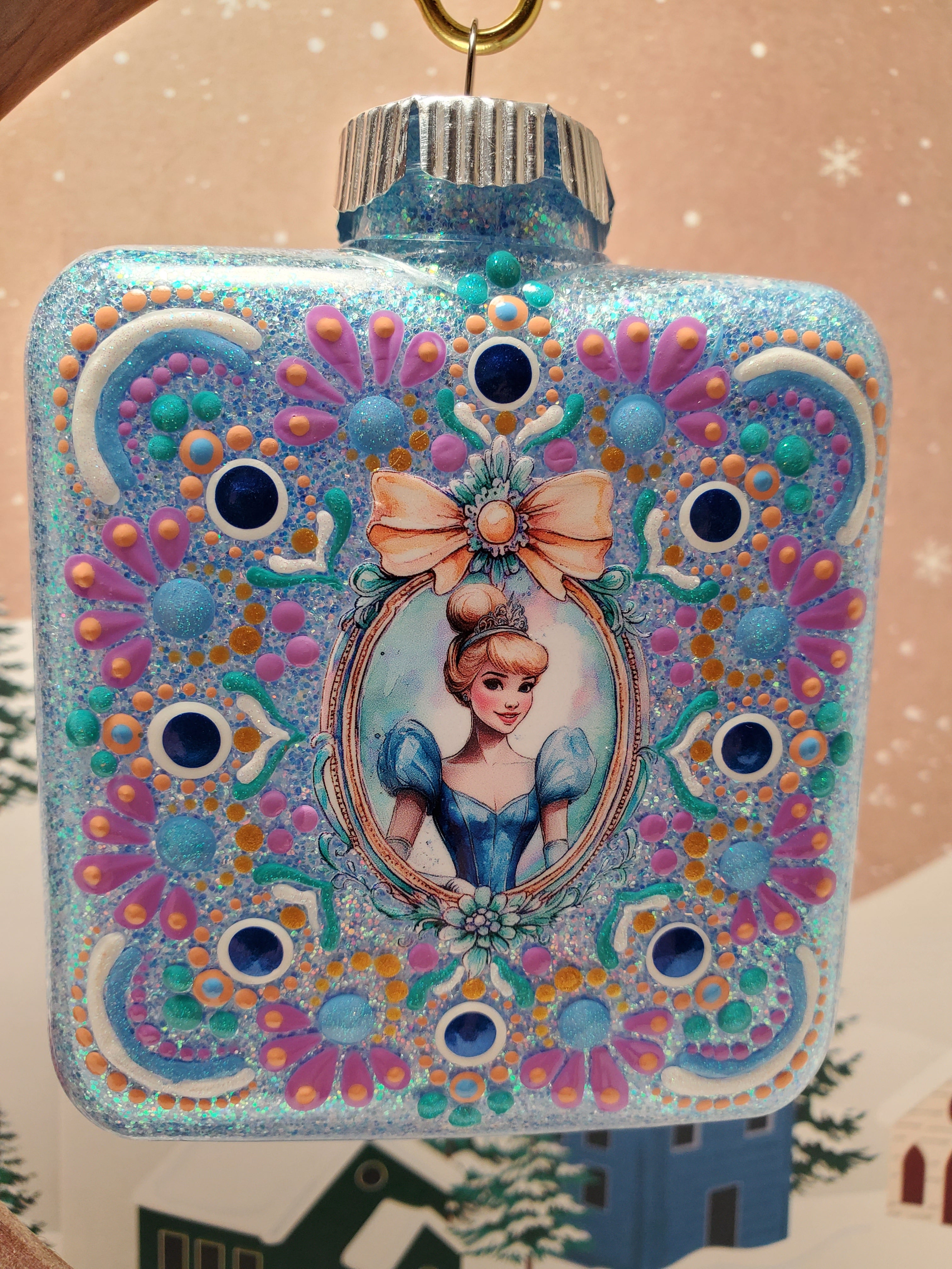 "A Dream Is A Wish Your Heart Makes" Cinderella Ornament
