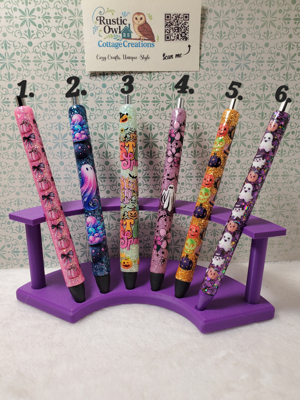 Halloween Glitter Pens