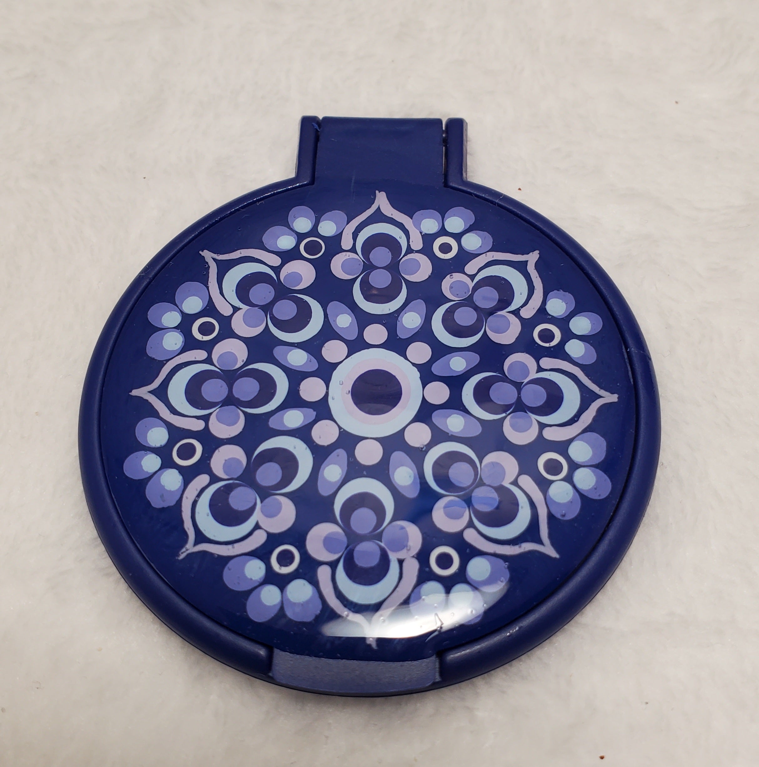 Hand Painted Compact Mirror
