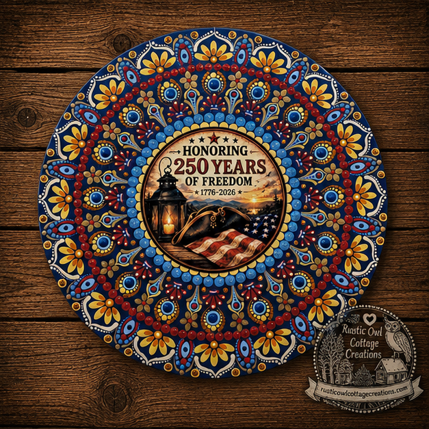 "250 Years of Freedom" Mandala